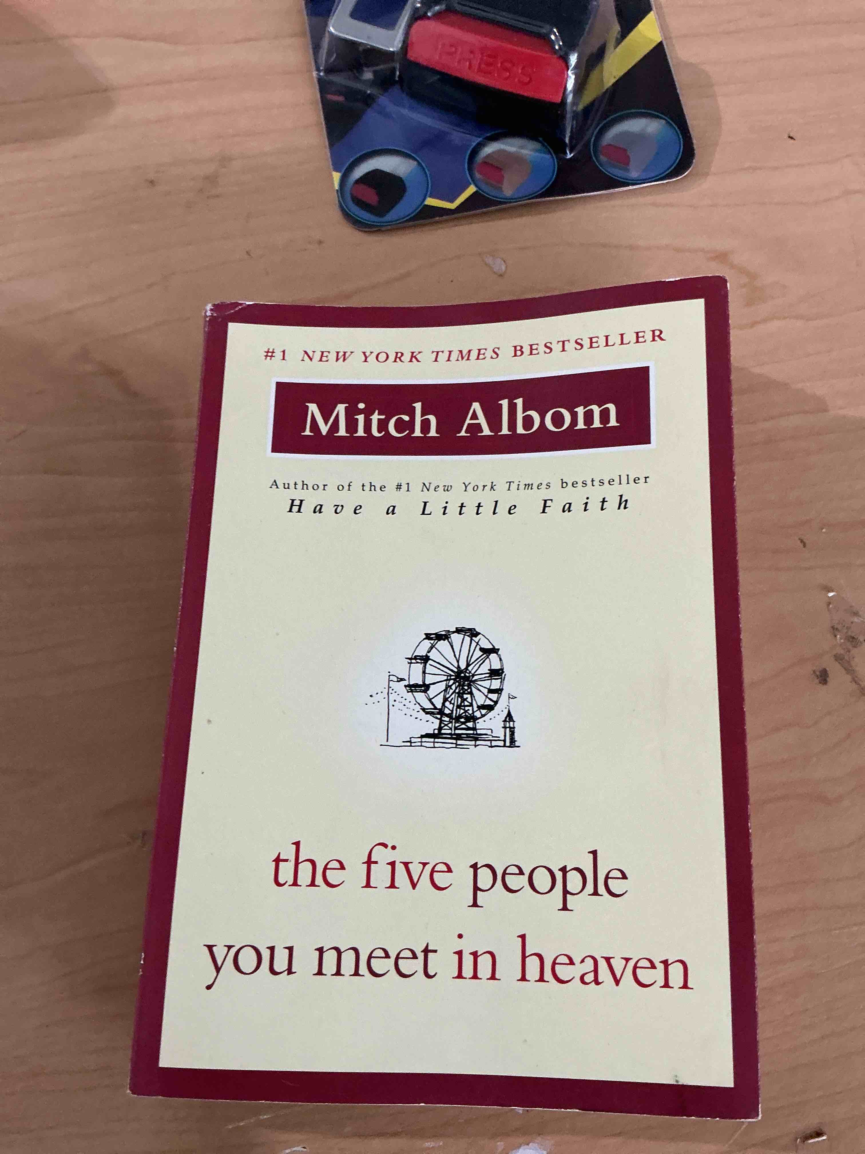 Condition photo showing New/Like New for the five people you meet in heaven by albom. mitch ( 2004 ) paperback