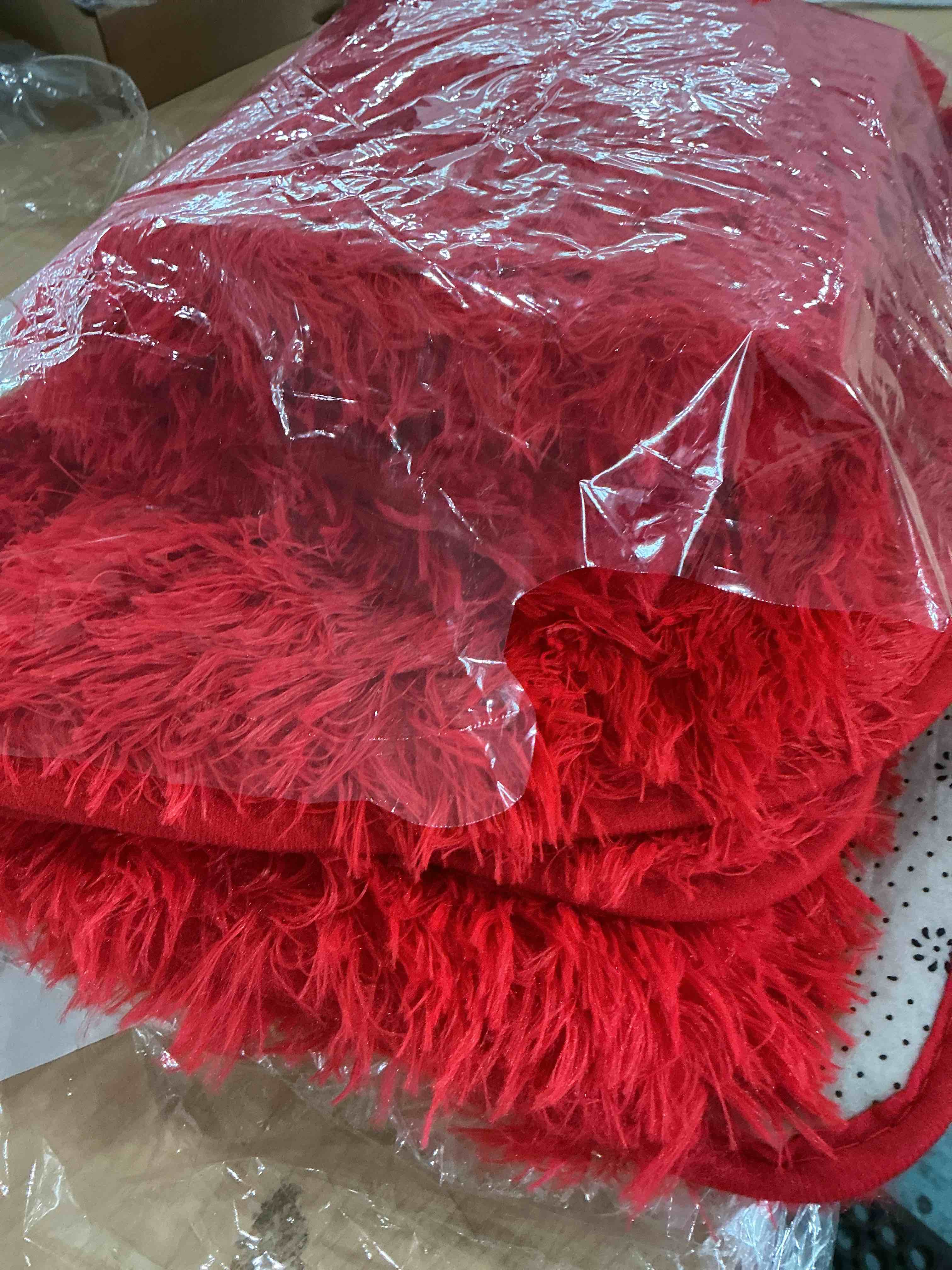 Condition photo showing New/Like New for red bathroom rugs sets 3piece bath mat solid bath rug floor mats washable shower rug with u-shaped contour rug toilet lid cover