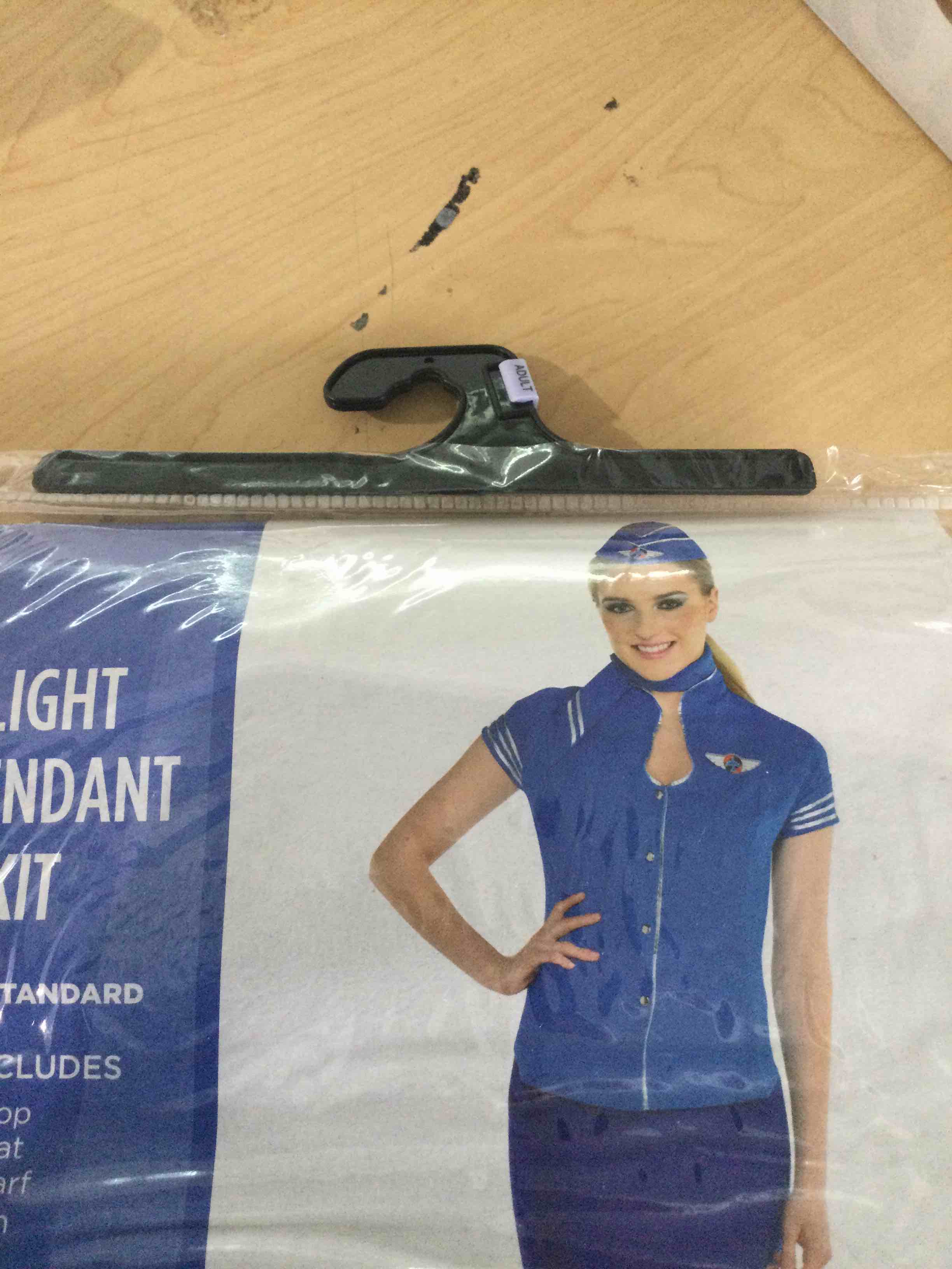 Condition photo showing New/Like New for flight attendant kit - women standard size, multicolor - 1 set
