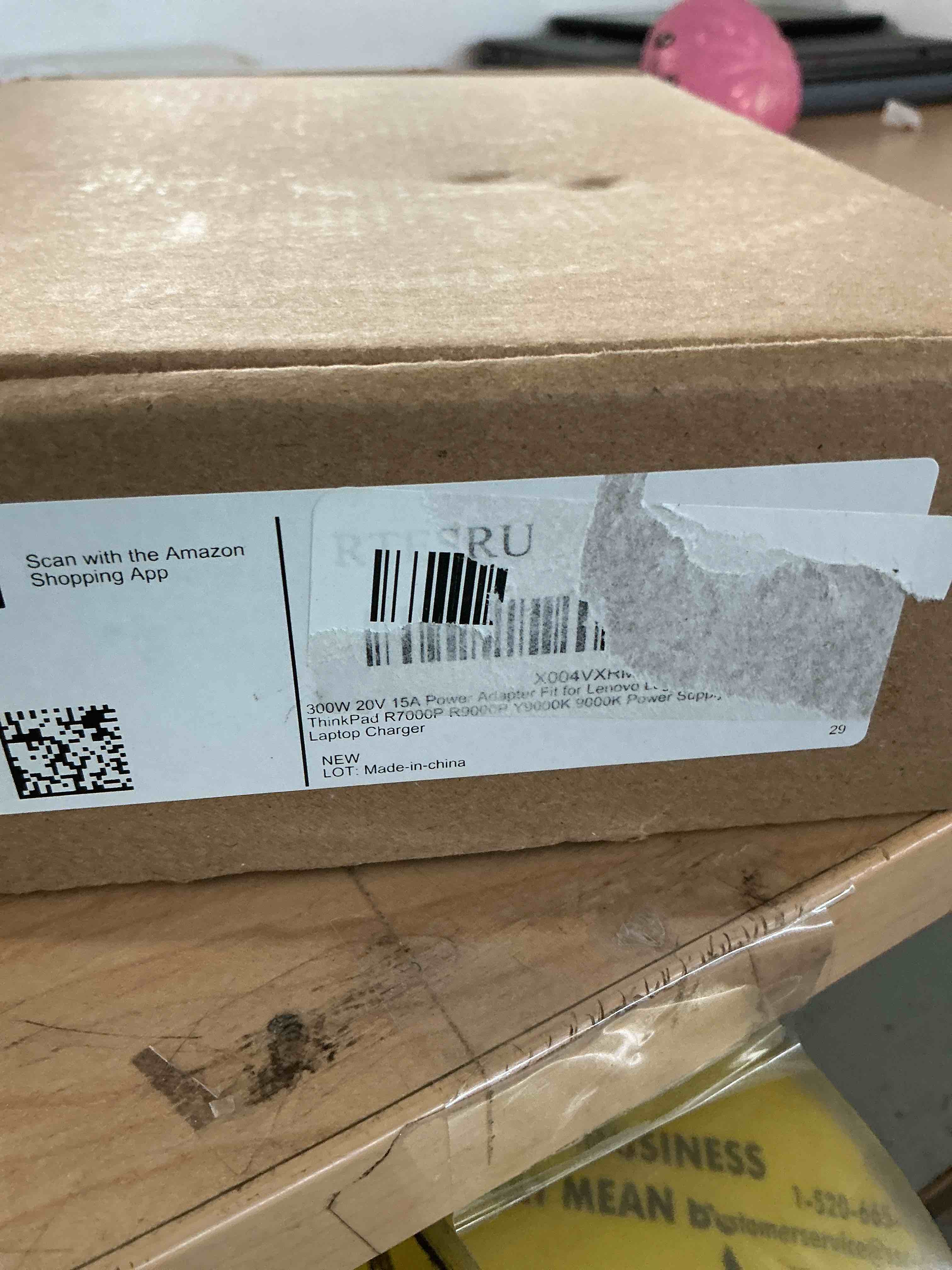 Condition photo showing New/Like New for 300w 20v15a ac adapter compatible for lenovo legion 7 5 9000p 9000k laptop power adl300sdc3a sa10r16956 5a10w86289 power