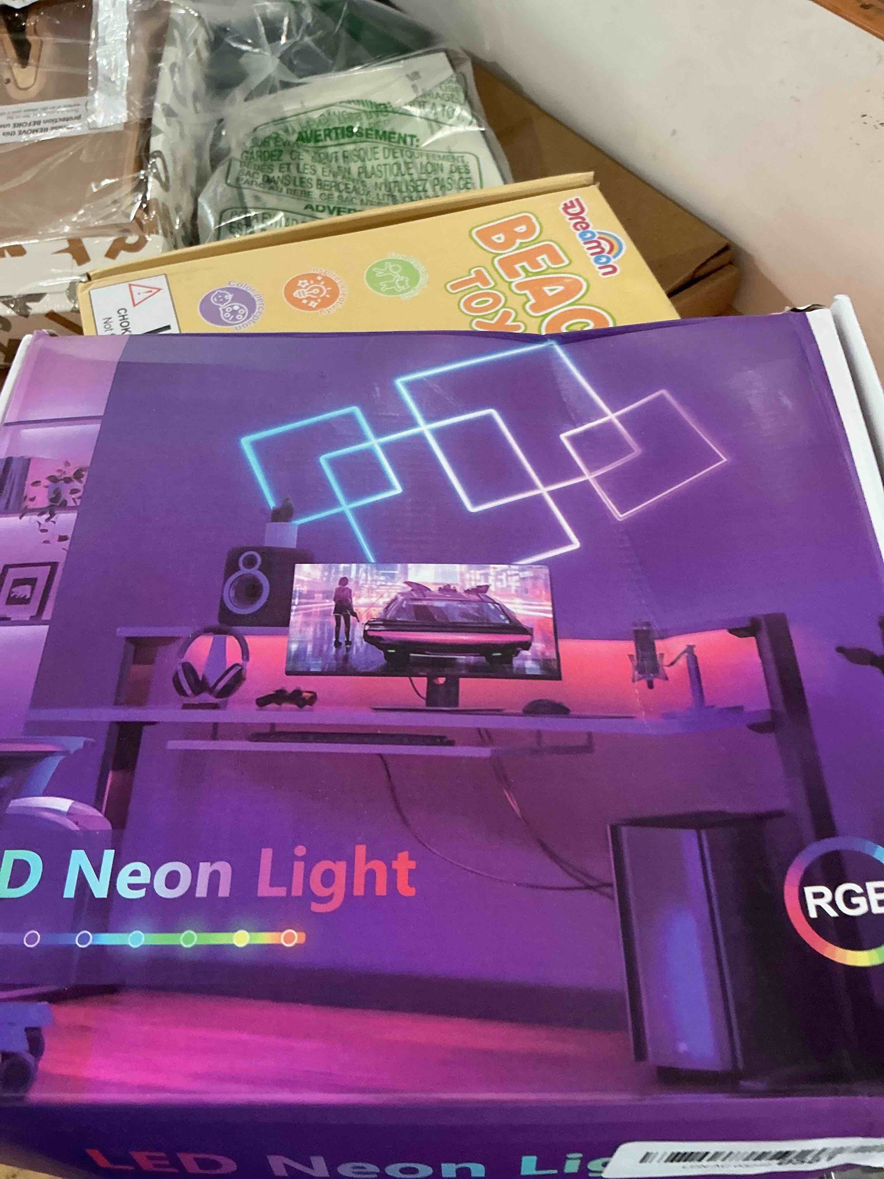 Condition photo showing New/Like New for segrass 32.8ft led neon lights with remote app control ip65 waterproof flexible neon strip lights 24v rgb rope lights for bedroom room outdoors décor