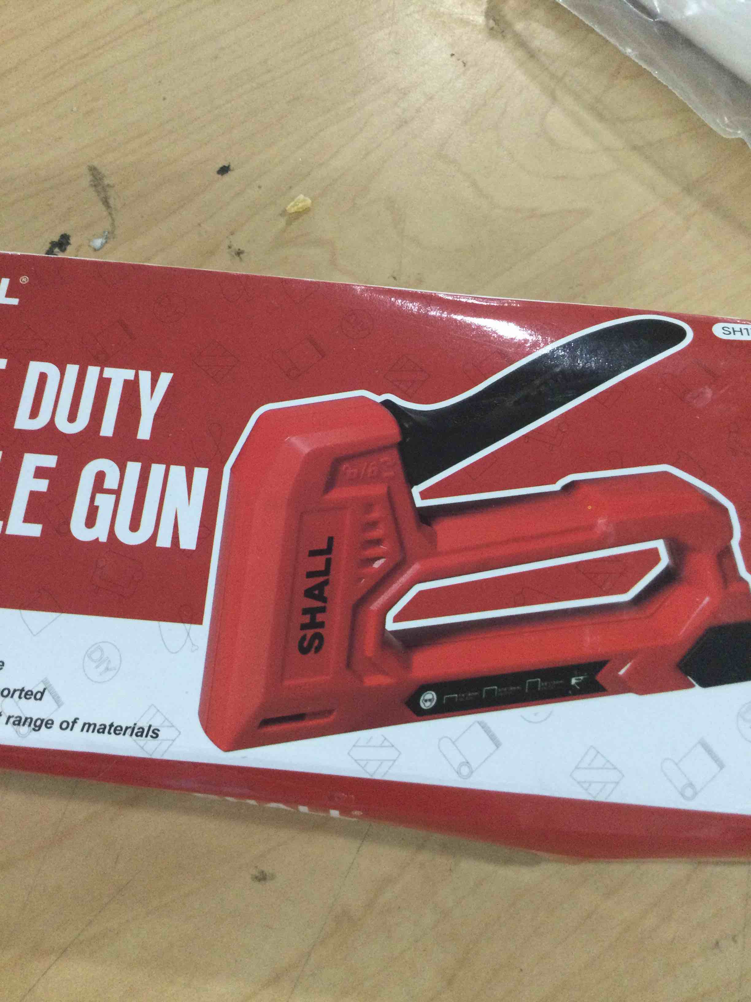 Condition photo showing New/Like New for shall light duty staple gun for wood - red upholstery staple gun with 1600pcs jt21 staples 1/4, 5/16, 3/8 inch and staple remover - fabric stapler gun for crafts, diy, decoration
