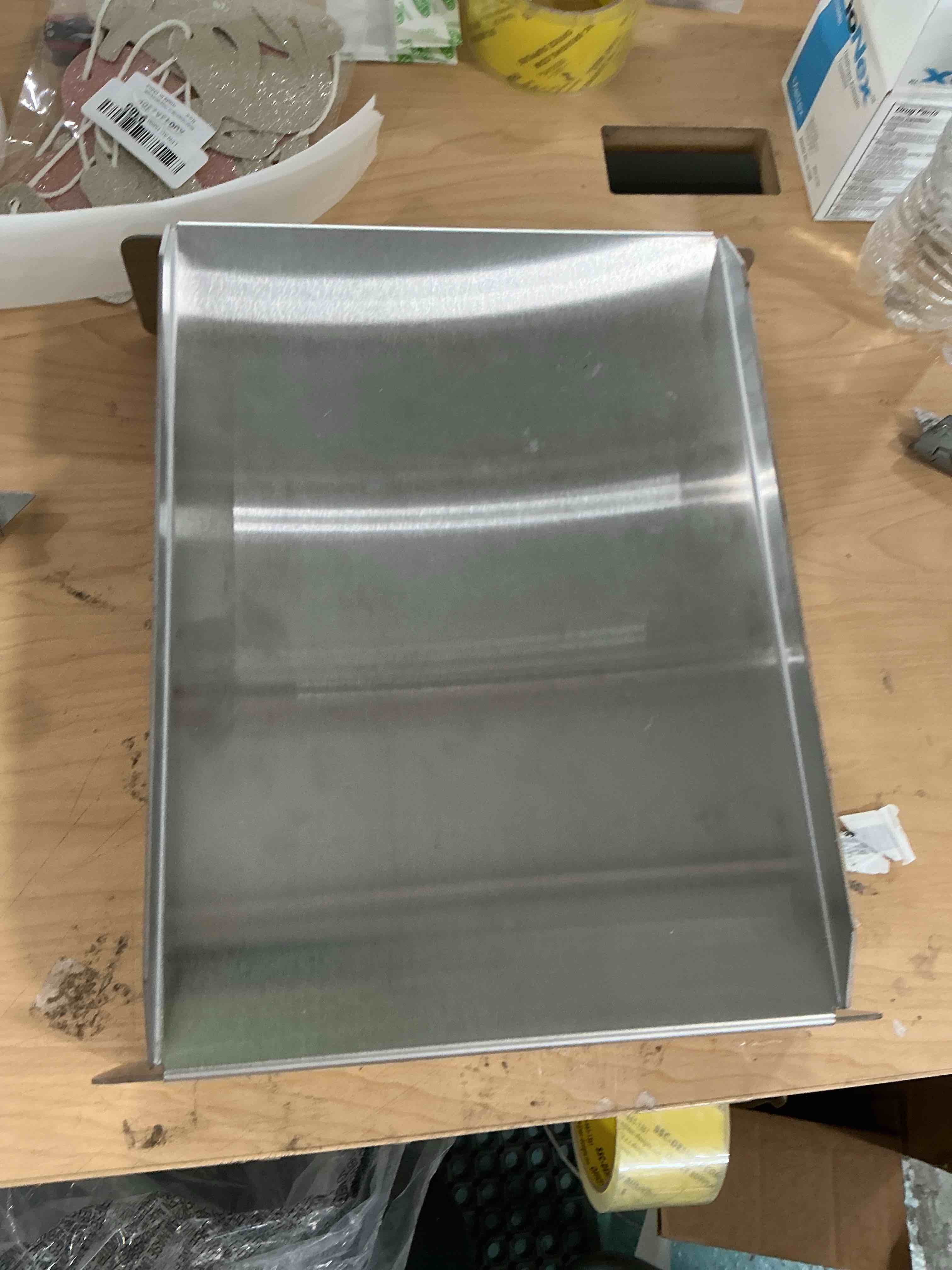 Condition photo showing New/Like New for stainless steel grill heat baffle diffuser replacement for pit boss 700 820 850 1000 1150 1250 1300 1600 series pellet smoker grill accessories etc.,modified flame tamer for pit boss heat deflector