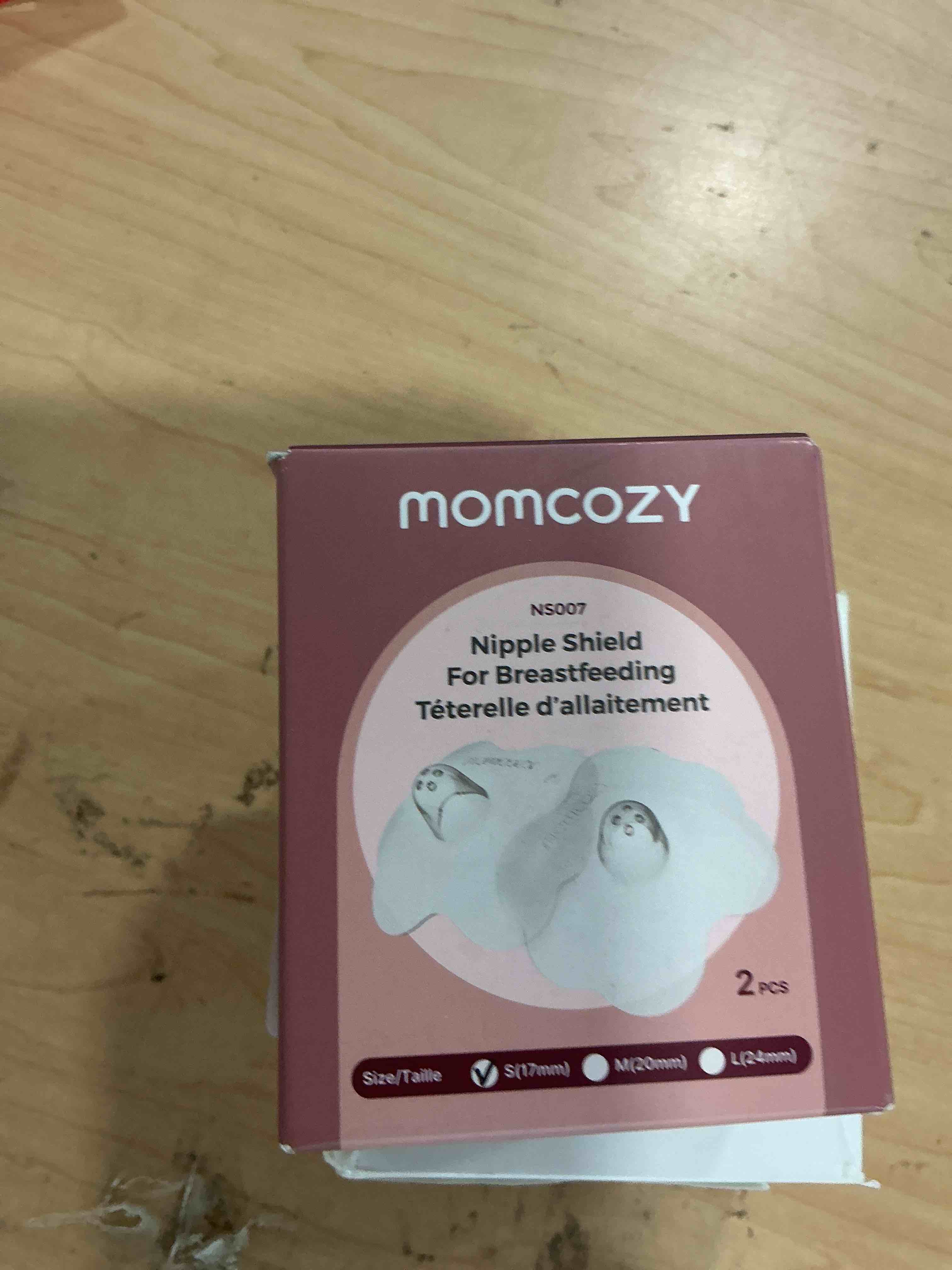 Condition photo showing New/Like New for momcozy 999 silver nursing cups,perforated breathable design, xl size | 999 silver nipple shields, breastfeeding essentials, silver nipple shields for breastfeeding newborns, metal nipple shields