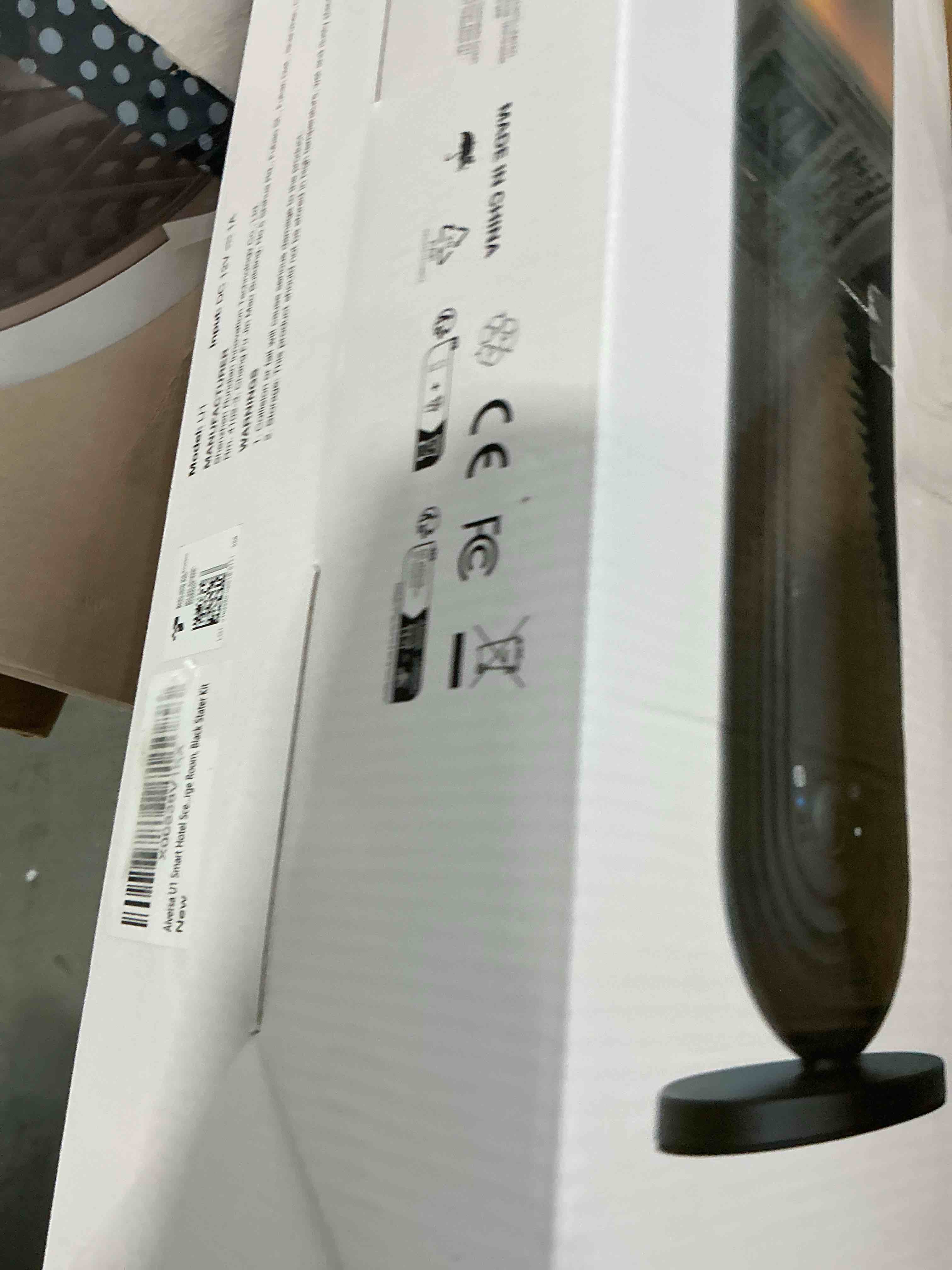 Condition photo showing New/Like New for airversa u1 smart tower waterless diffuser starter kit for room, black | 2x50ml hotel scent fragrance oil, up to 1200 sq ft, app control, cold air, 120ml, dc-12v/1a, scent air machine, u1kit-2x50