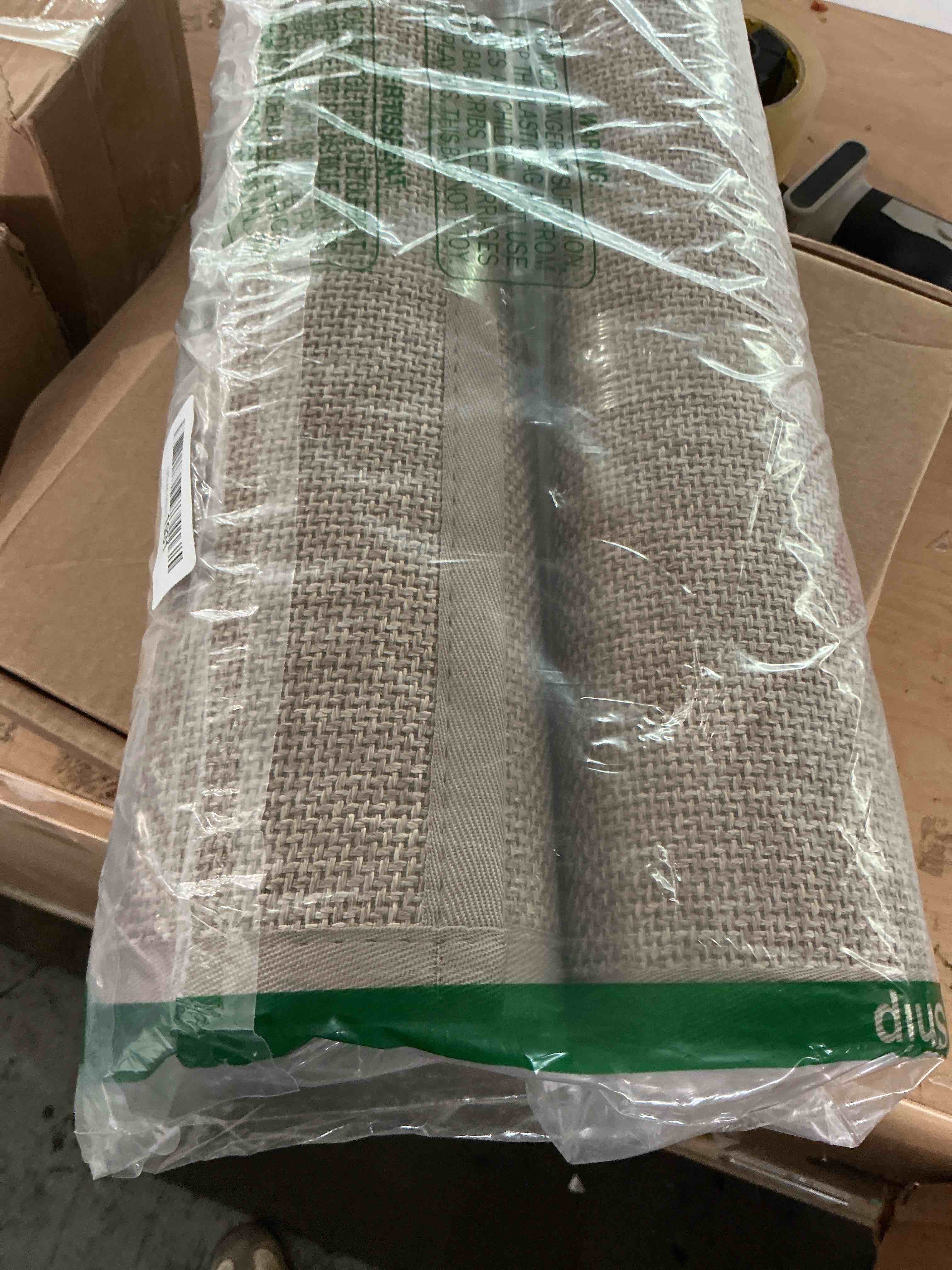 Condition photo showing New/Like New for woven tatami mat 2 portable meditation cushion breathable floor pad for yoga home use and sleeping