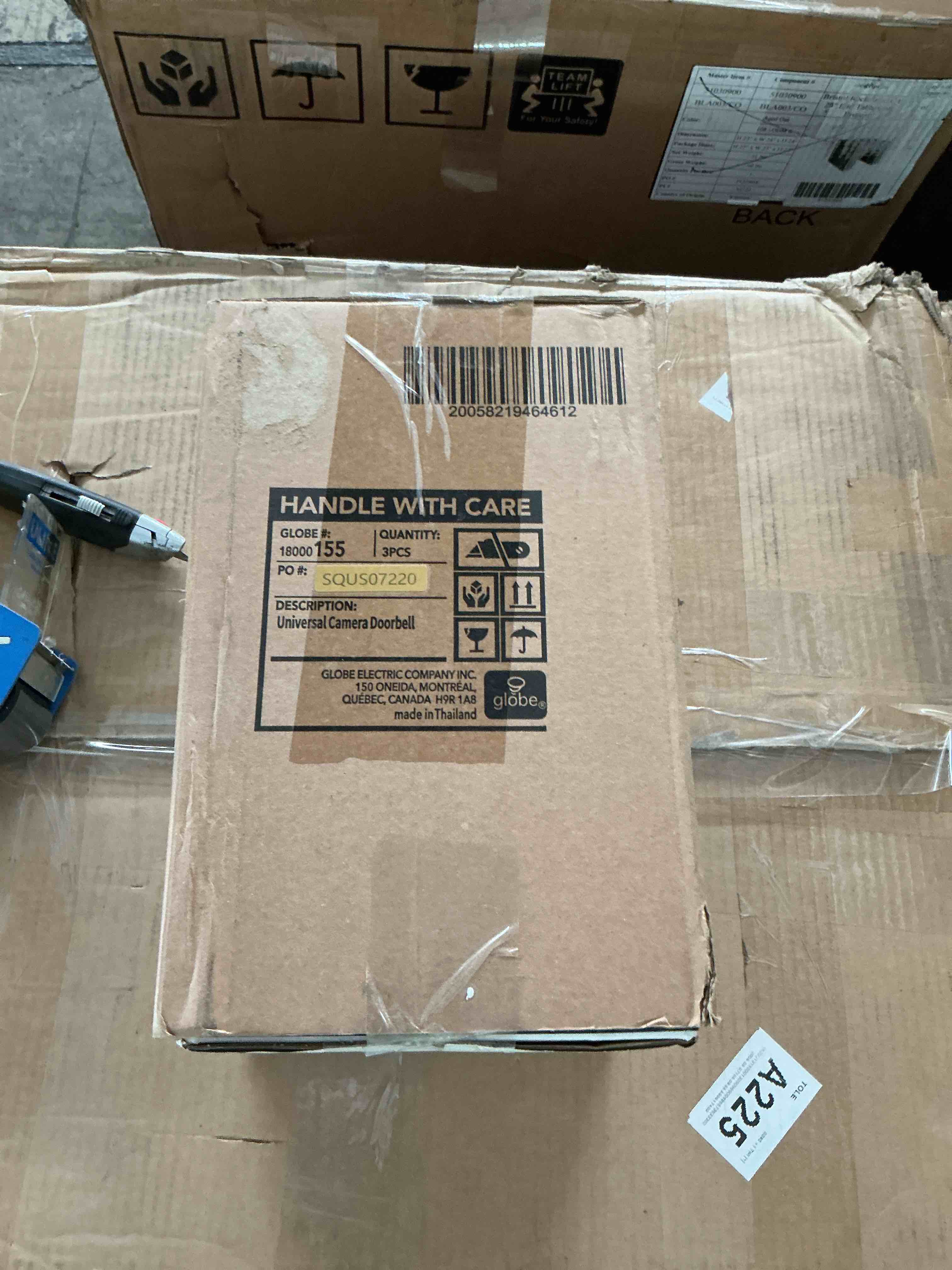 Condition photo showing New/Like New for vdo doorbll mtl/plstc wh (pack of 1)