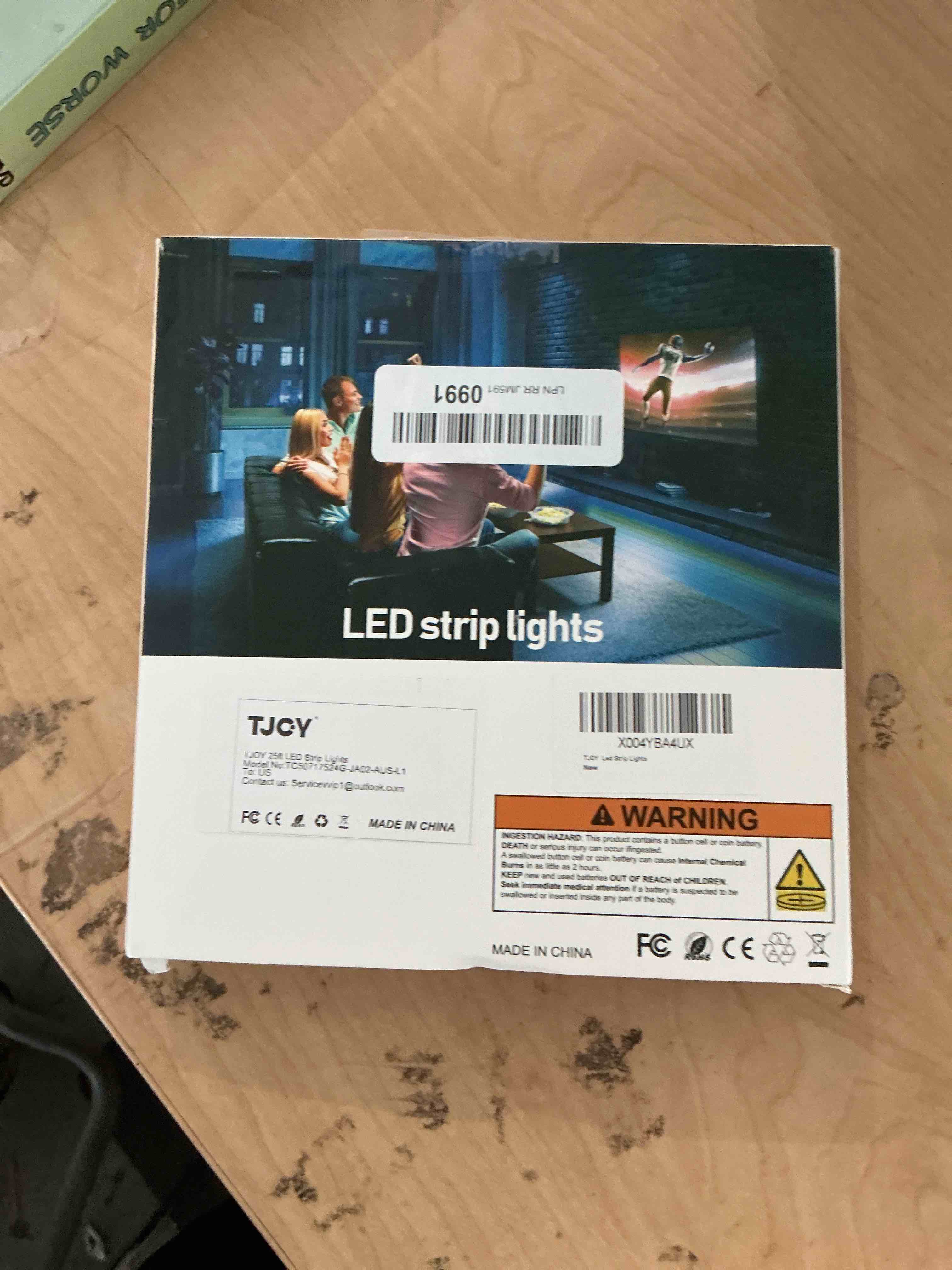 Condition photo showing Good Condition for tjoy 90ft kids bluetooth led strip lighting, color changing lights for bedroom, music sync rgb tape lighting with child remote, led lights for room decor aesthetic indoor