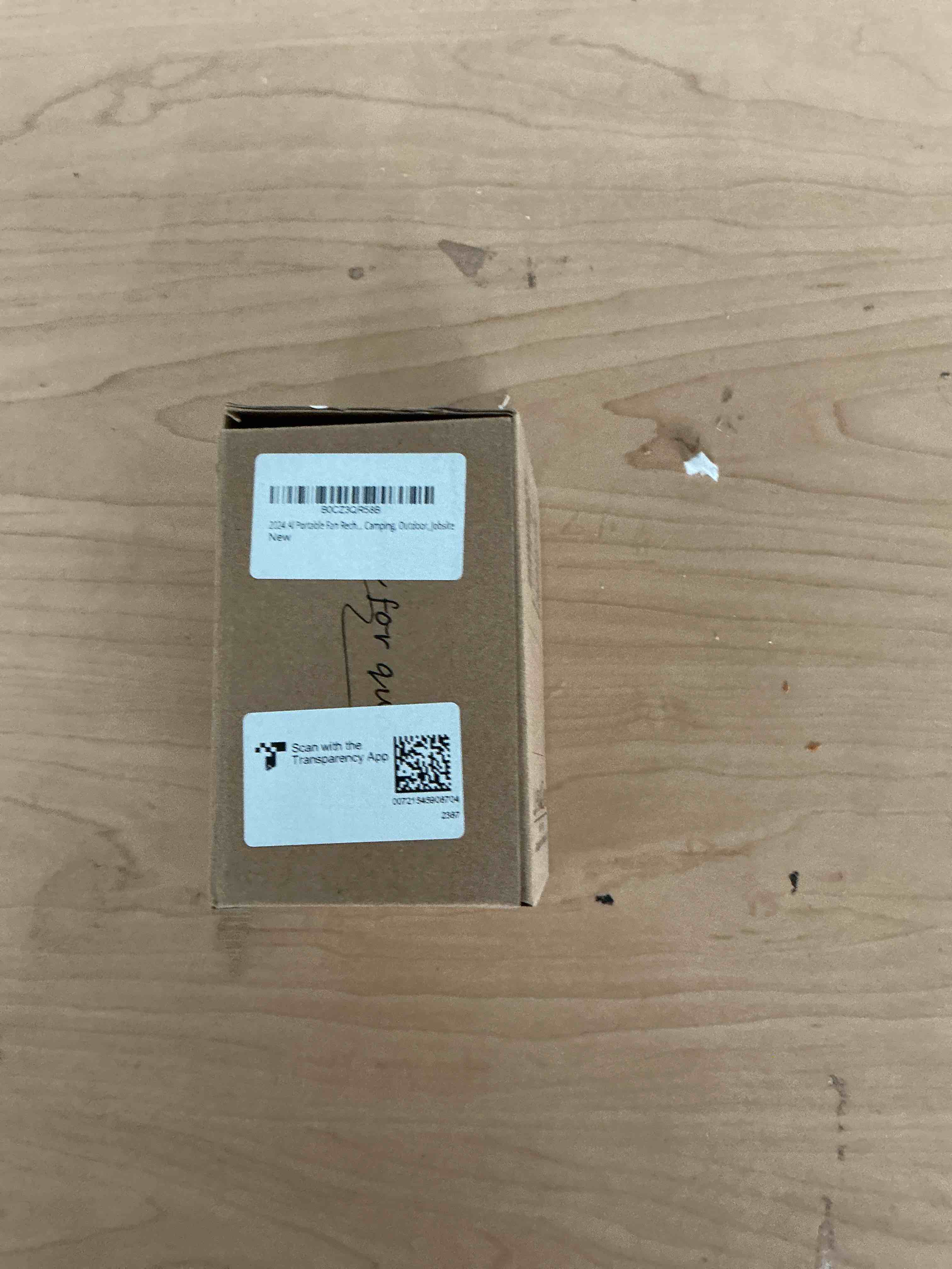 Condition photo showing New/Like New for heelkl 2026 ai portable fan rechargeable, 4-speed strong airflow, personal waist fan with up to 25h of working time, hands-free hanging neck fan, wearable belt fan for camping, outdoor, jobsite