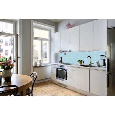 baby blue 13 x8x 4.5 was tiles ws tiles quality value glass series baby blue 3-in x 12-in polished glass wall tile ( 5.0-sq ft /