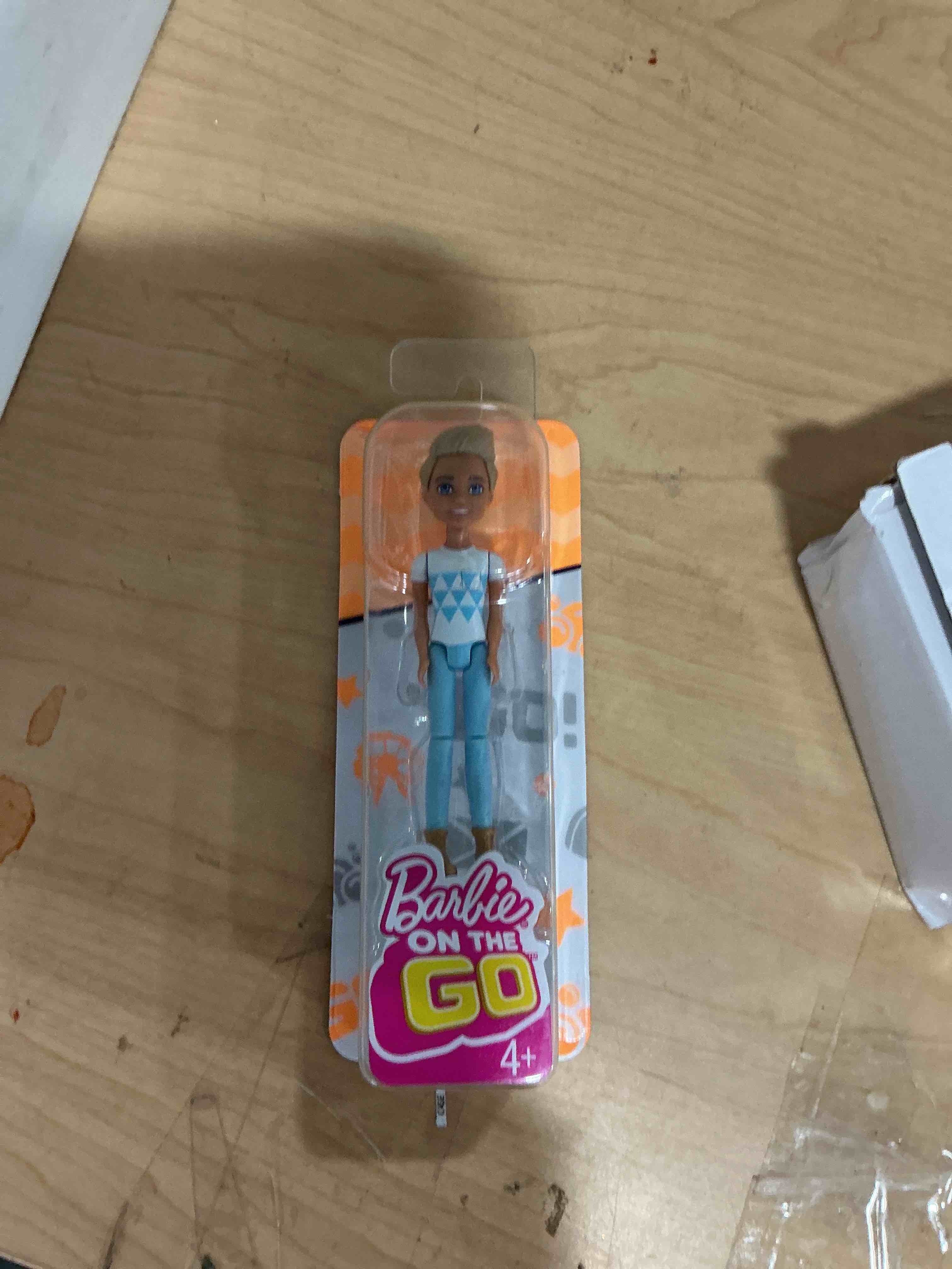 Condition photo showing New/Like New for barbie mini deluxe boy doll, blonde