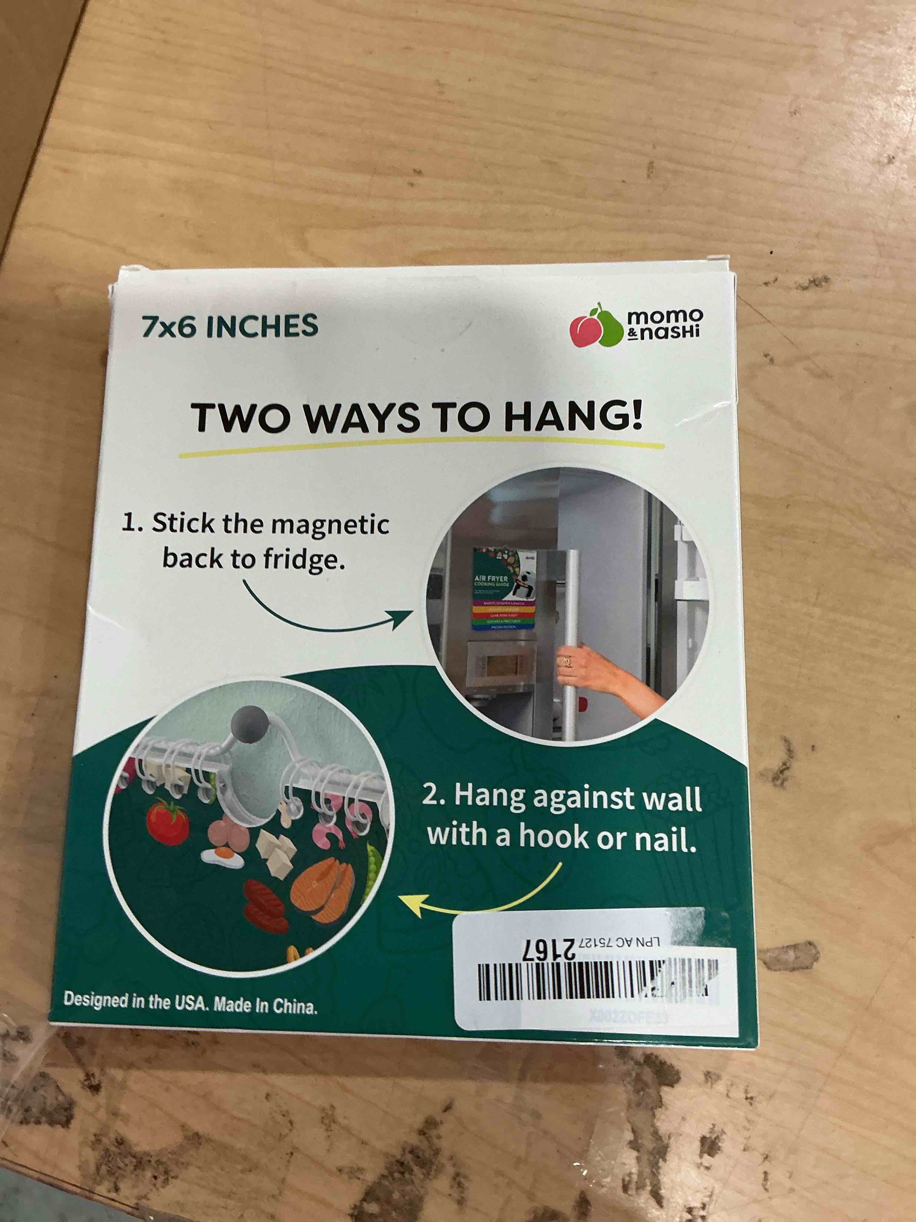 Condition photo showing New/Like New for air fryer cheat sheet magnets booklet - air fryer cookbook for beginners - air fryer liners - air fryers kitchen gifts gadgets 2026 - air fryer accessories cook books kitchen+gadgets cooking guide