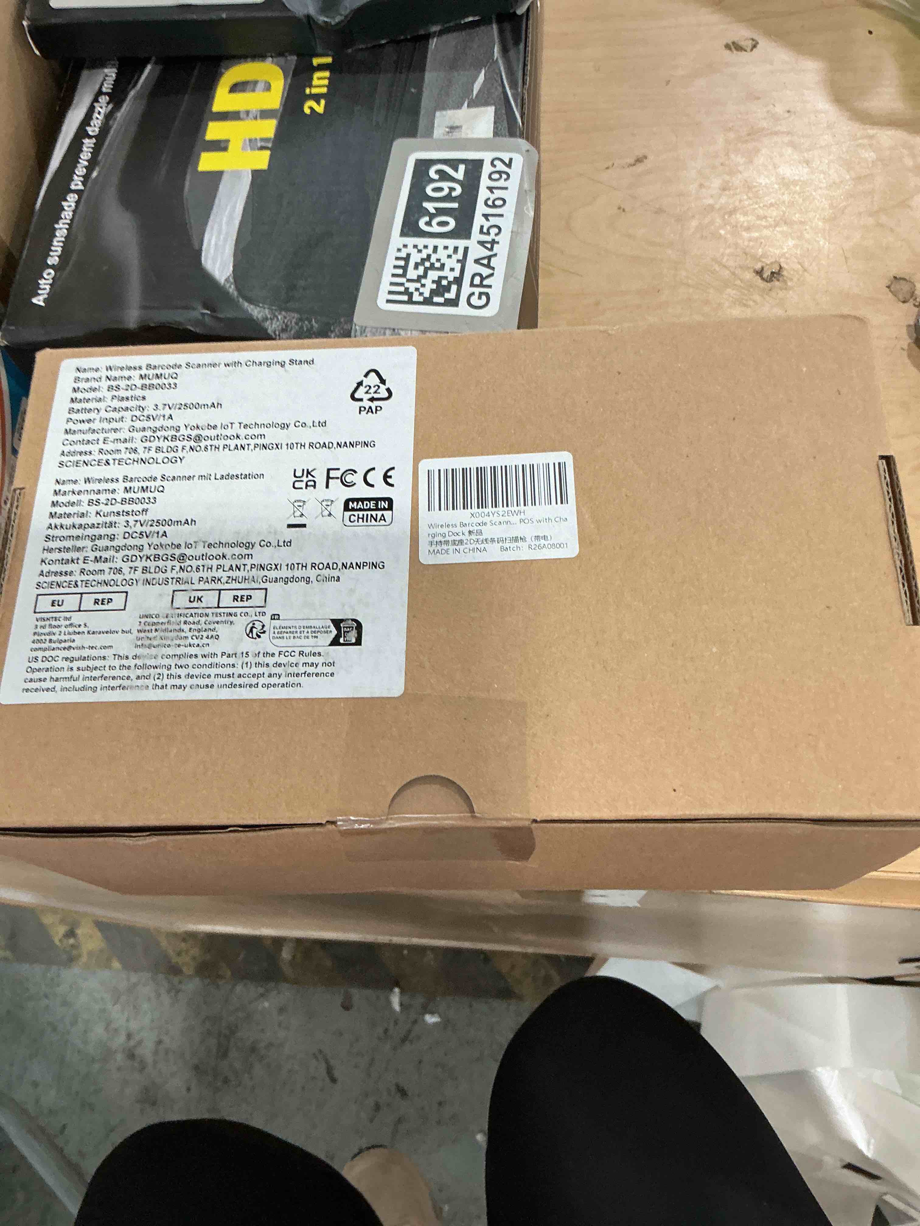 Condition photo showing New/Like New for teemi tmct-10 bluetooth 1d barcode scanner, wireless laser reader