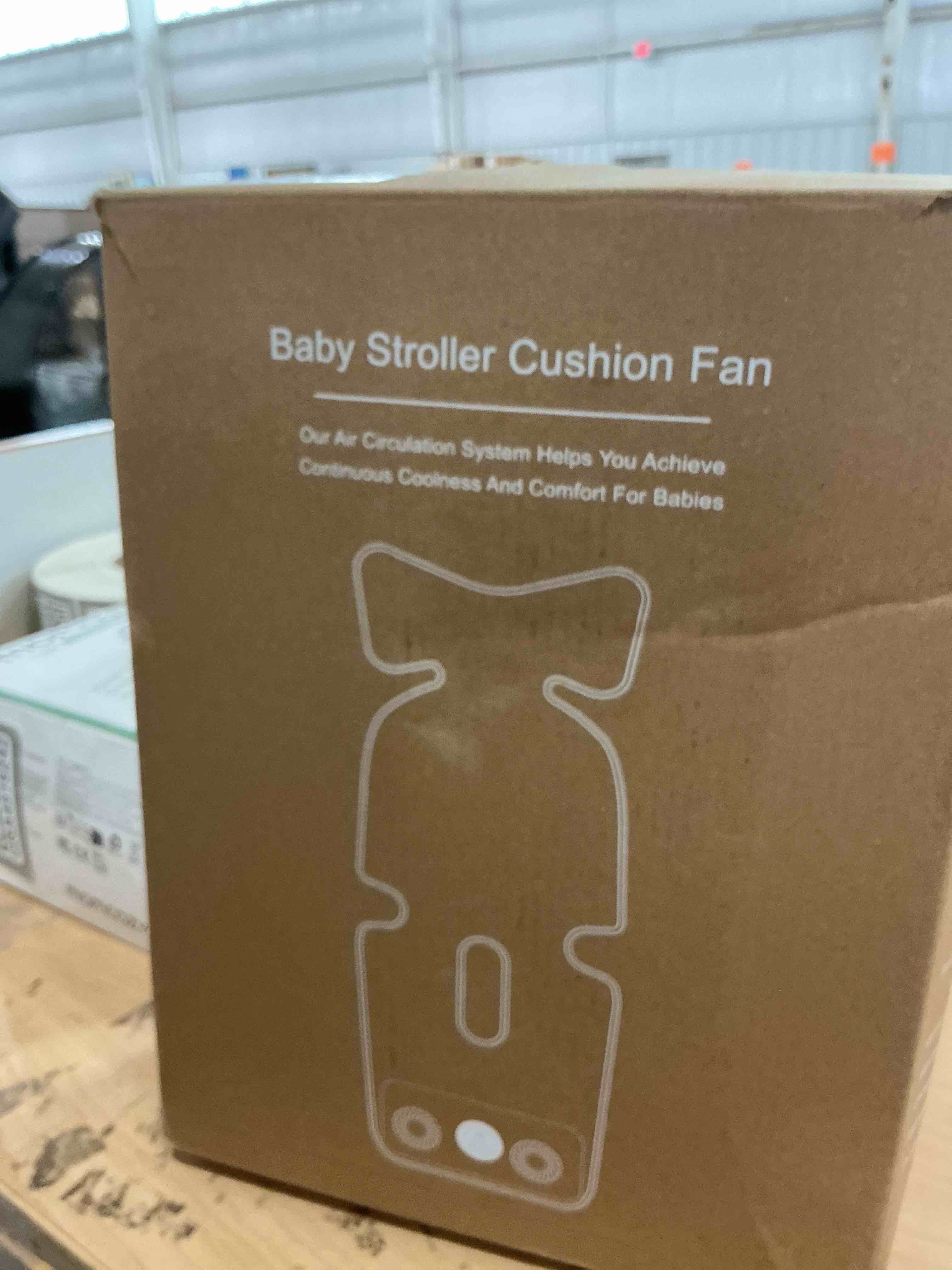 Condition photo showing New/Like New for pink stroller cooling pad with fan for baby girls, 10000ma rechargeable battery baby car seat cooling system for backseat, max 10h ventilation 3 speeds cooling mat liner for toddler summer essentials