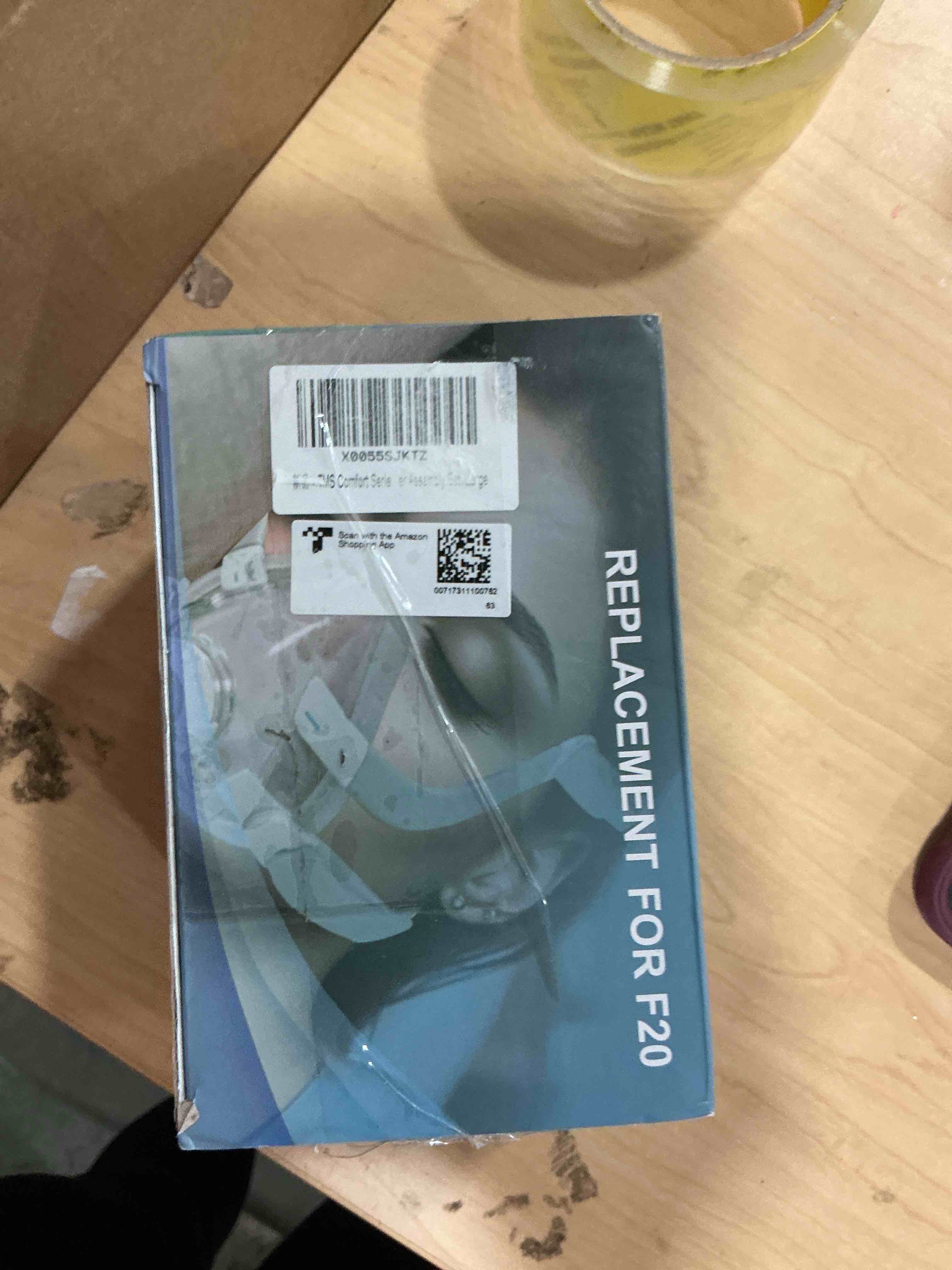 Condition photo showing Good Condition for full face cpap mask, full cover replacement kit for f20