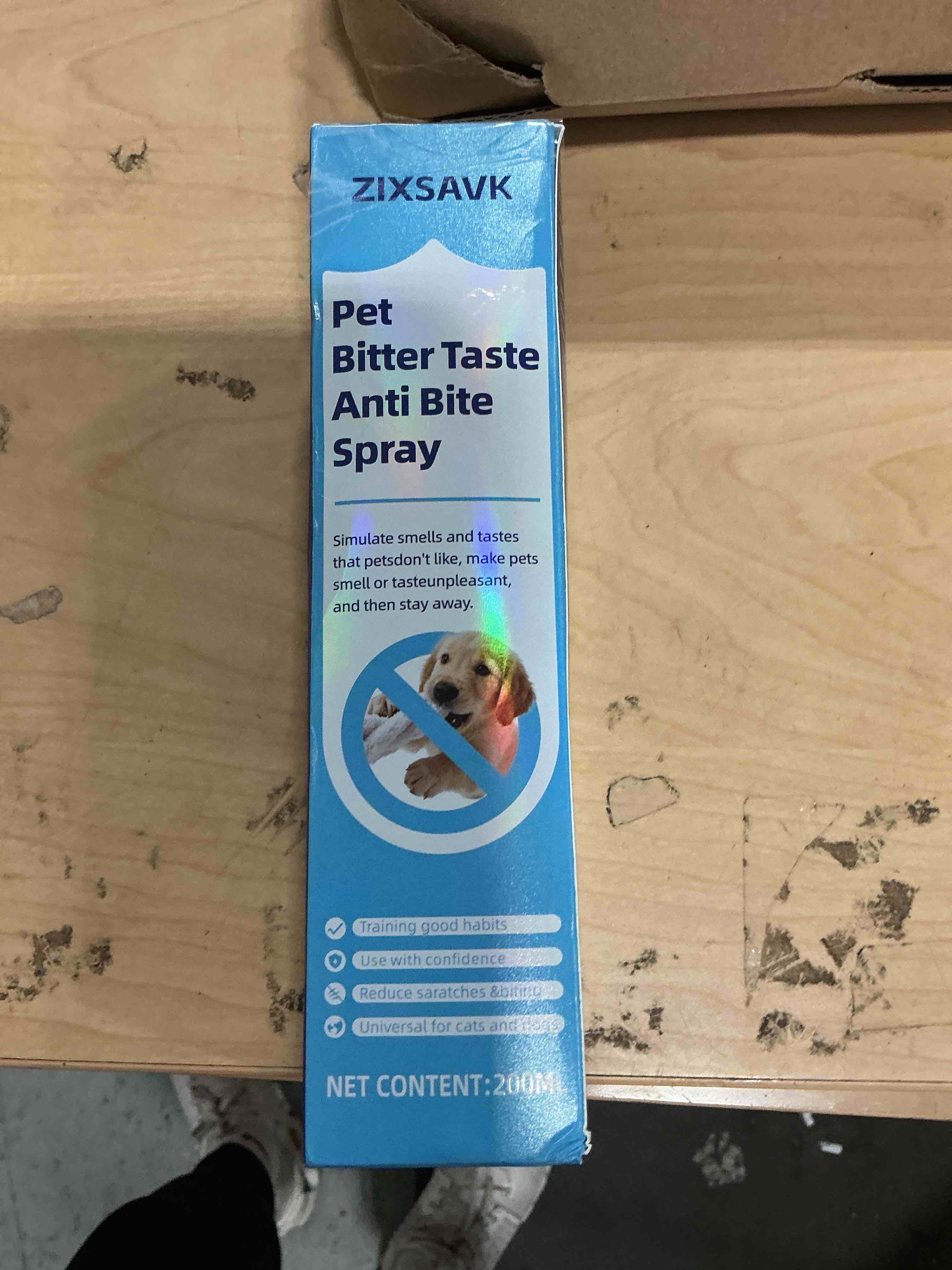 Condition photo showing New/Like New for bitter apple spray for dogs -no chew spray for dogs & cats, pet corrector to stop dogs from chewing furniture and carpet,indoor&outdoor use 