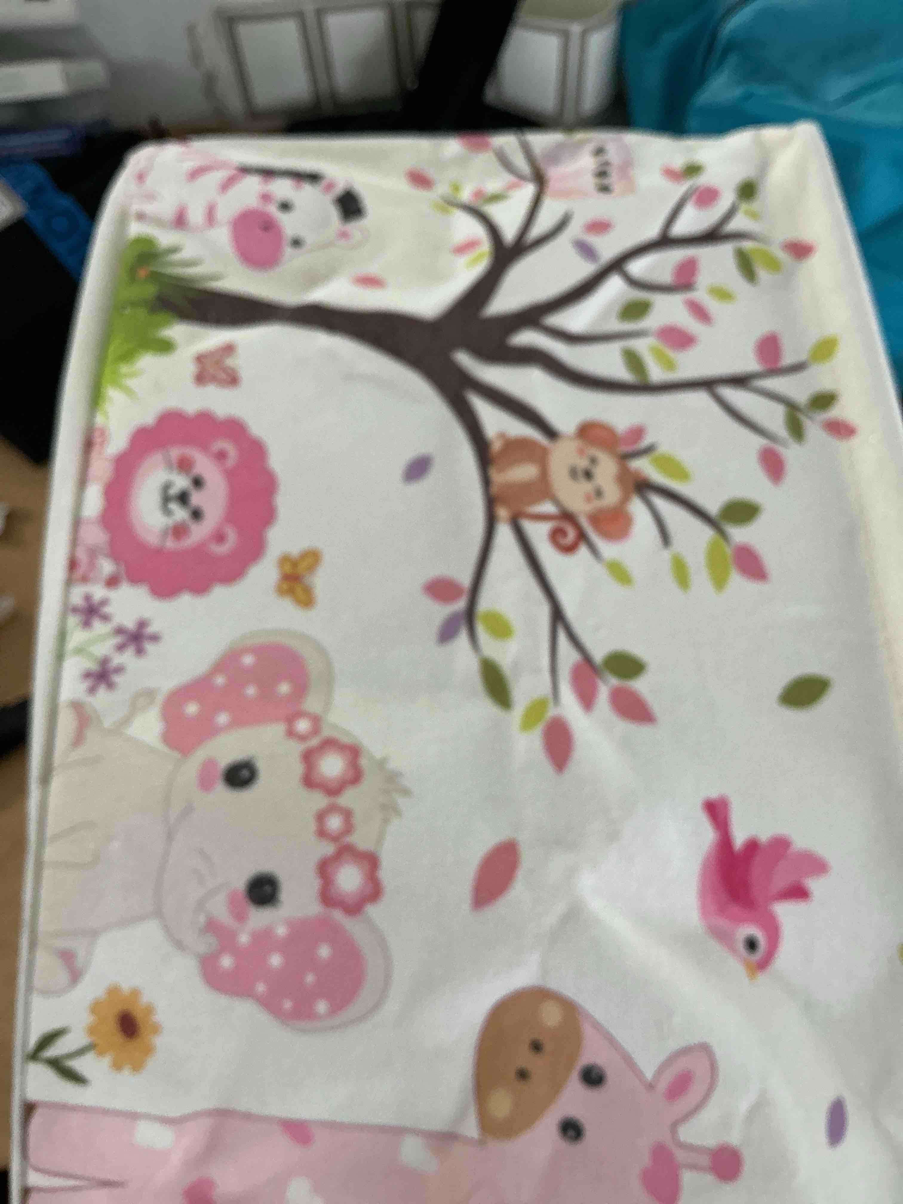 Condition photo showing New/Like New for clastyle woodland nursery animal tree baby gift storage basket for kid room