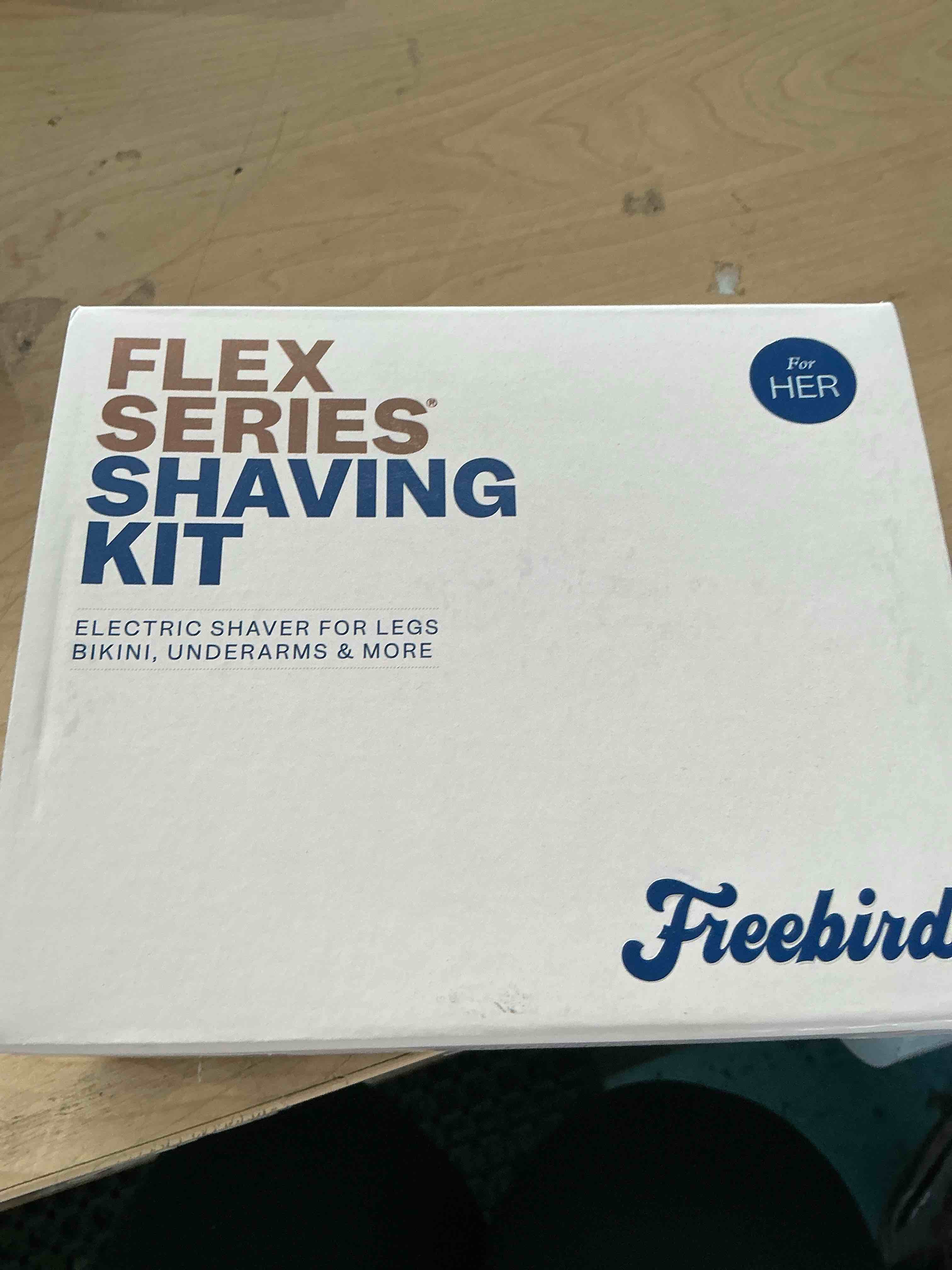 Condition photo showing New/Like New for freebird flexseries electric razor for women - silk smooth legs, body hair, & pubic shaver - for private area, sensitive skin, bikini trimmer