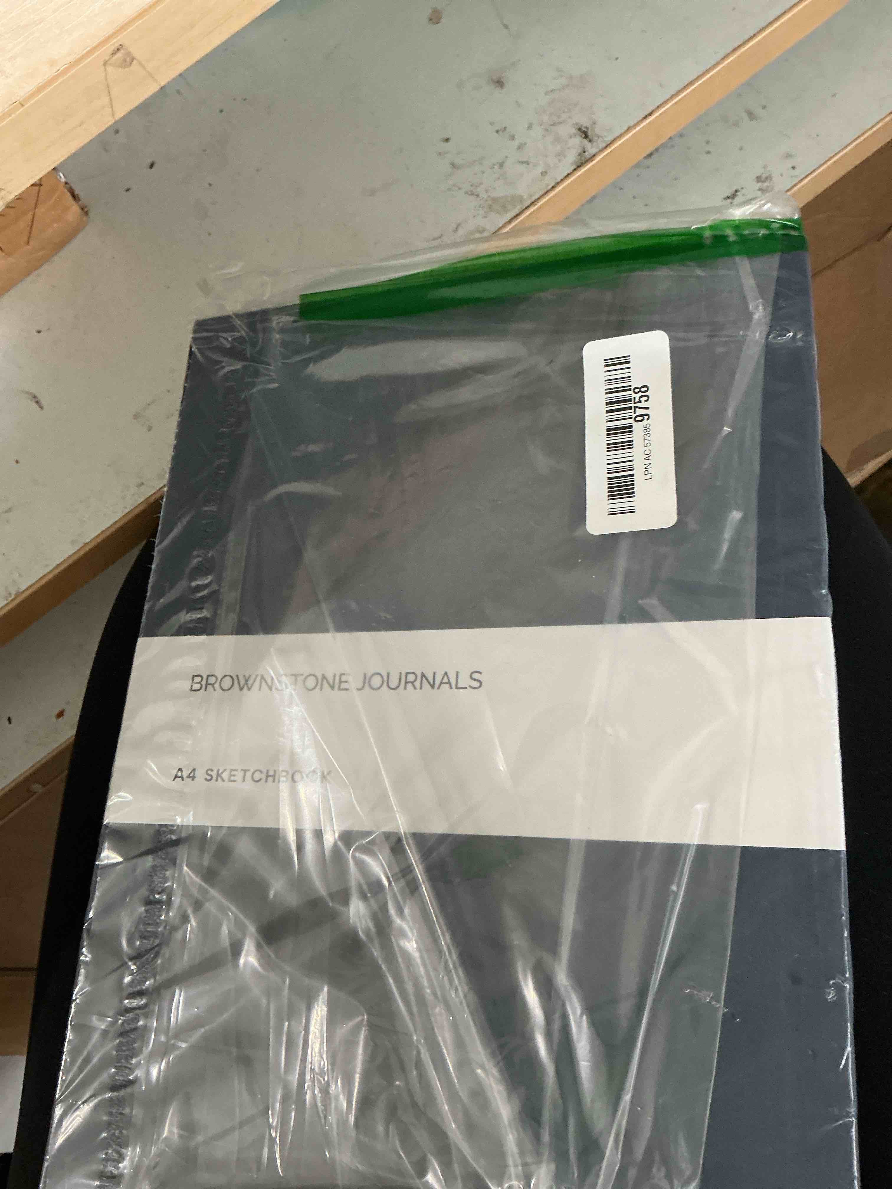 Condition photo showing New/Like New for brownstone journals a5 sketch book hardcover - 80 sheets 100 gsm paper