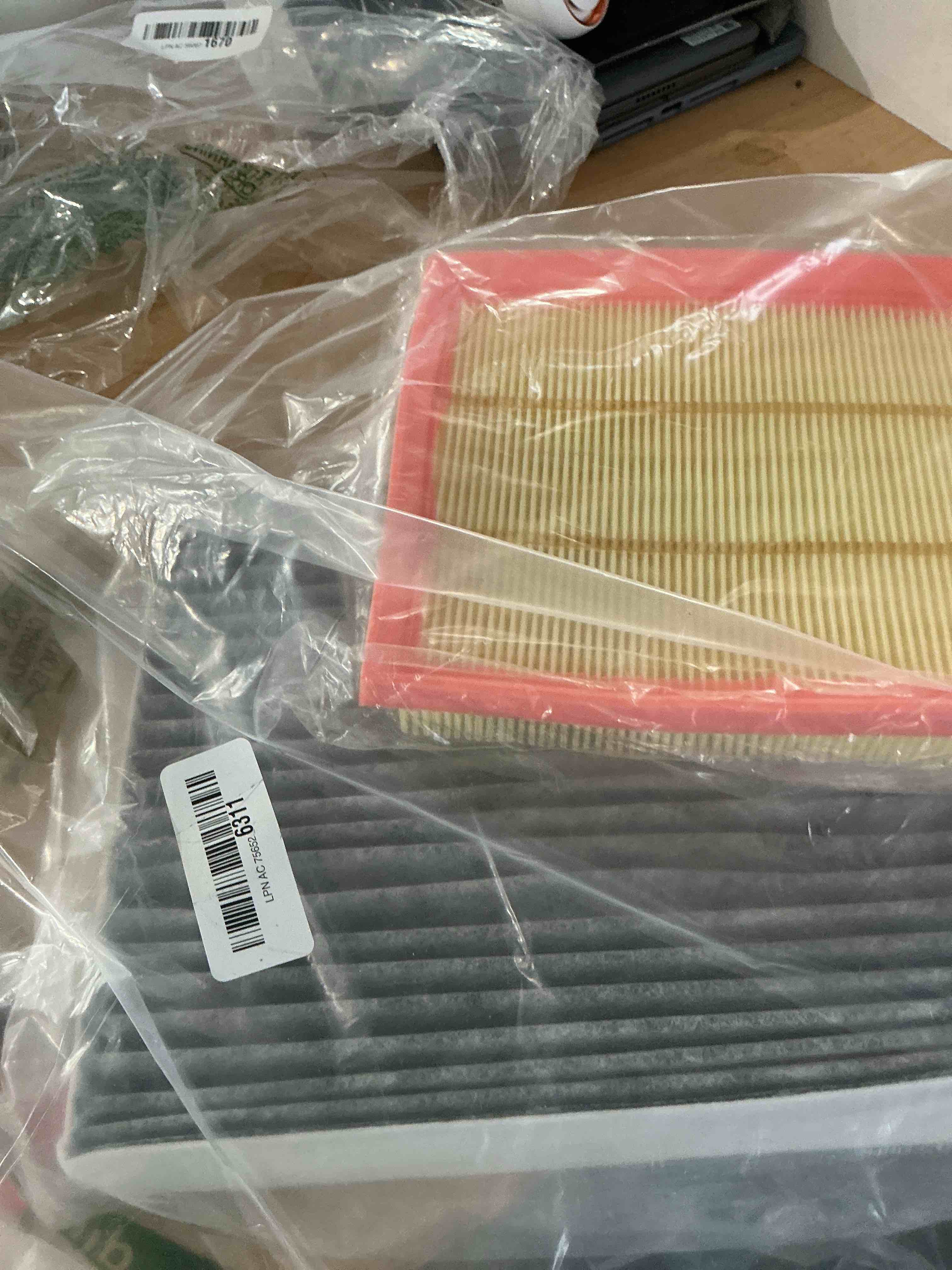 Condition photo showing Good Condition for a-premium 2-pack engine & cabin air filter with activated carbon