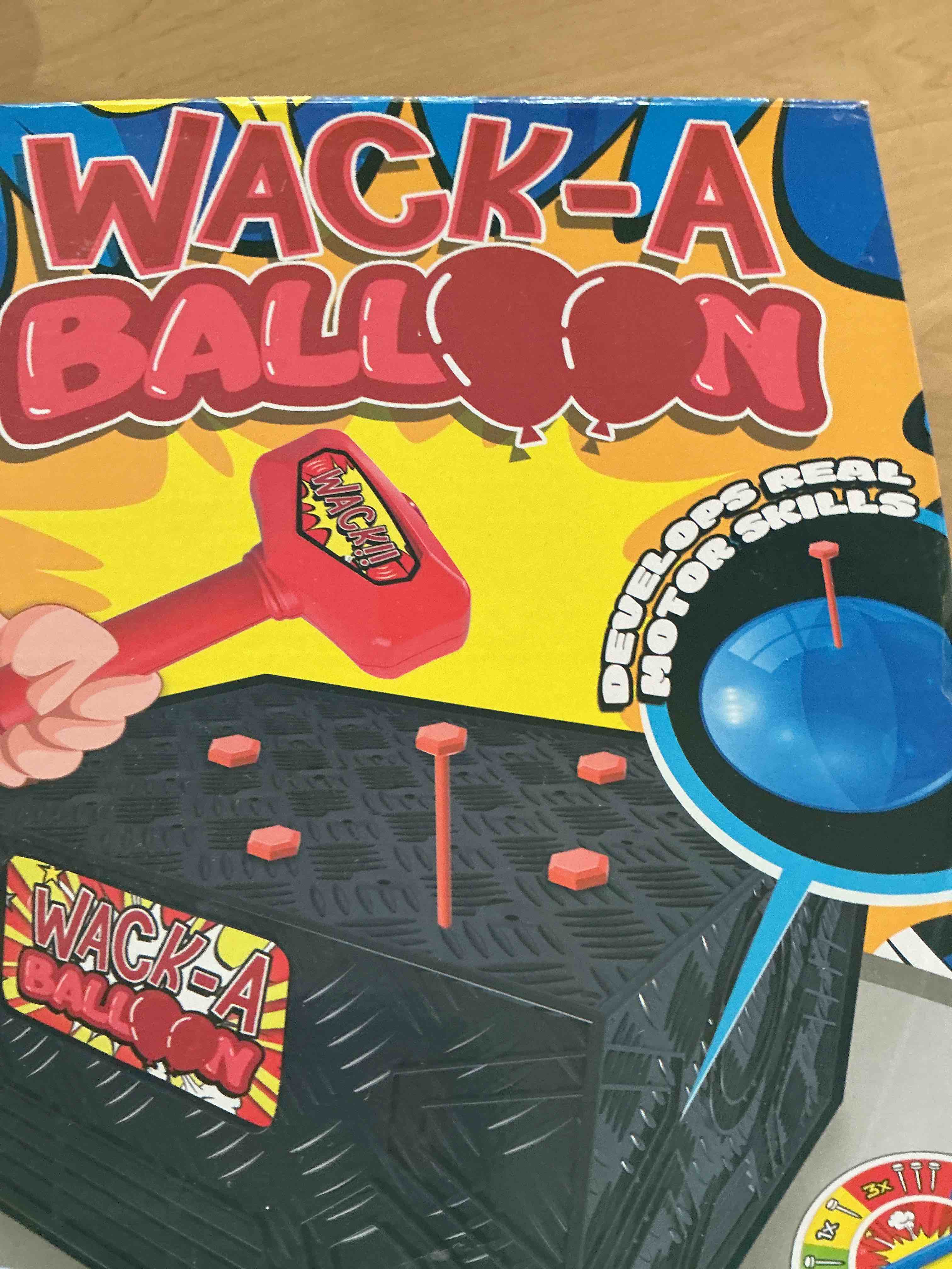 Condition photo showing New/Like New for wack a balloon pop game for kids & families, interactive tabletop game