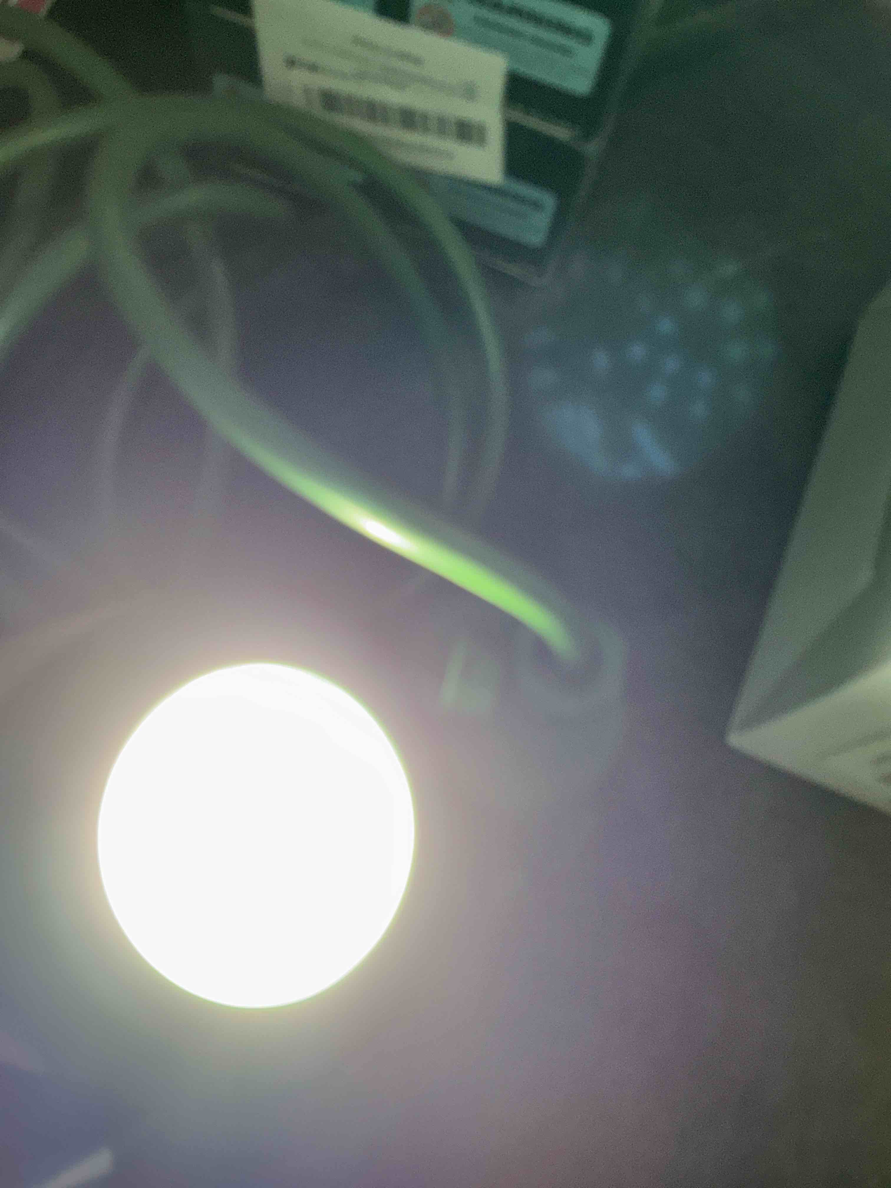 Condition photo showing Good Condition for LED Christmas Spotlight Outdoor Plug in, 800LM Waterproof Flood Lights with 5 Extra Lenses (Red Green Blue Purple Orange), 5000K Landscape Light for Yard, Flag, Holiday Decor, ETL Listed, 2 Pack