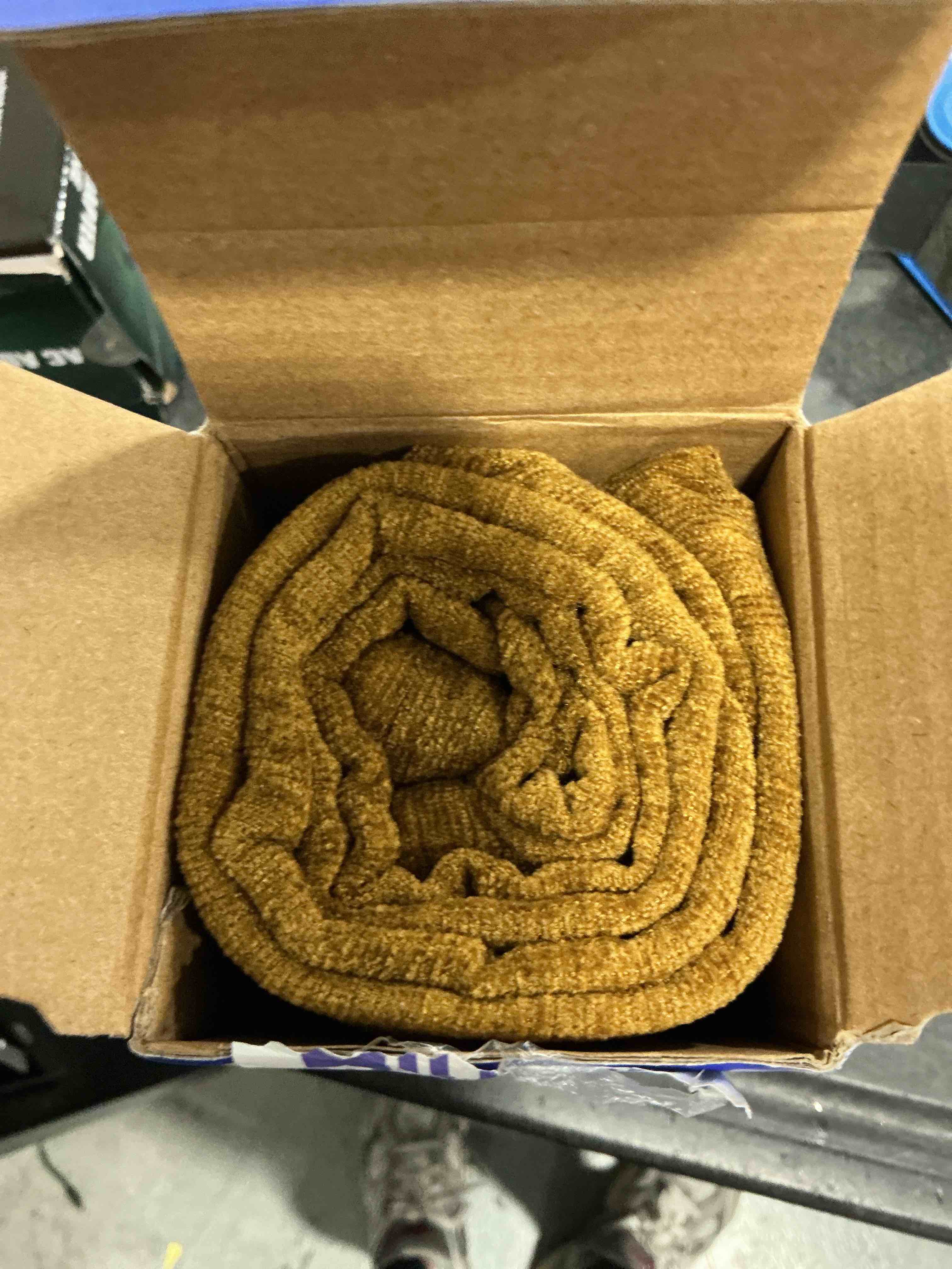 Condition photo showing Good Condition for MIULEE Pack of 2 Couch Throw Pillow Covers 20x20 Inch Soft Mustard Chenille Pillow Covers for Sofa Living Room Solid Dyed Pillow Cases 20" x 20" (Pack of 2) Mustard 2