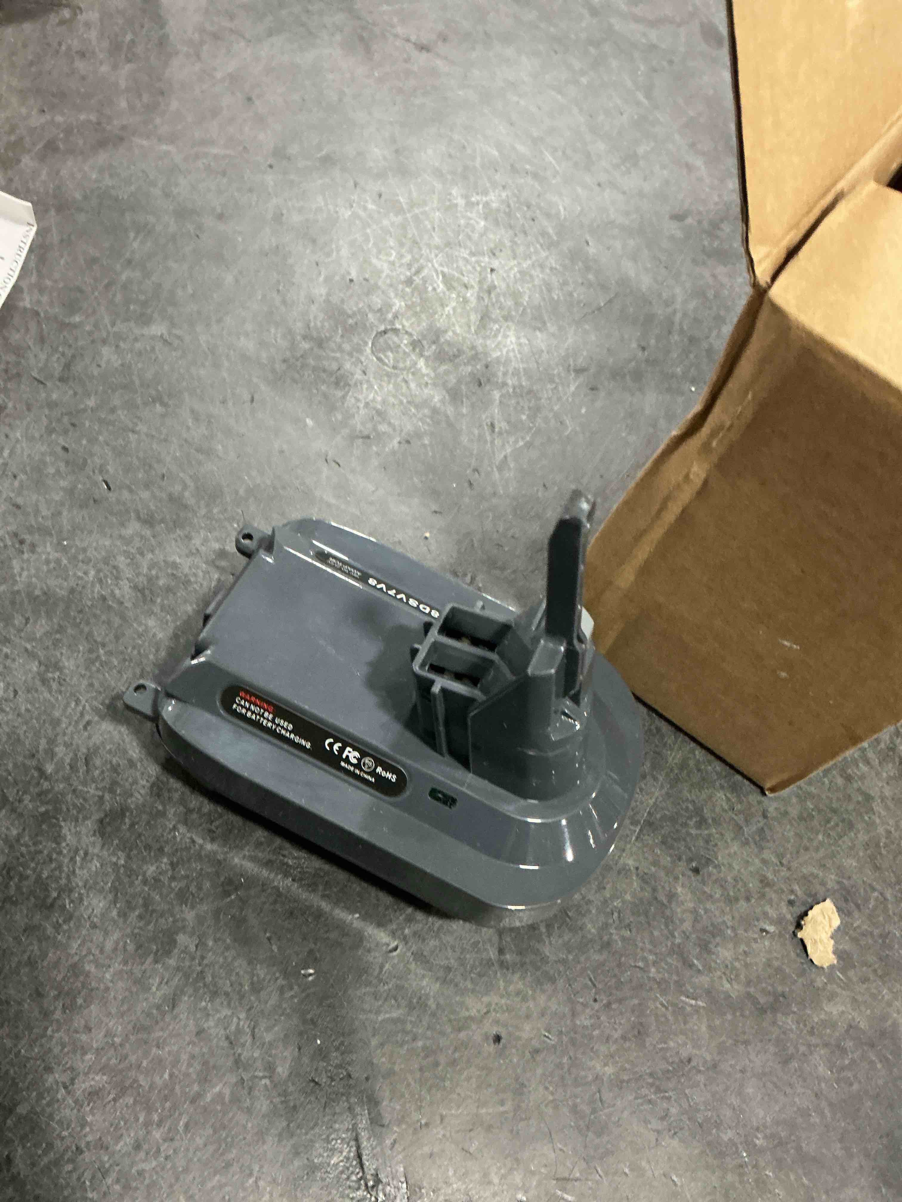 Condition photo showing Good Condition for V7 V8 Adapter for Dewalt 20V Batteries and Milwaukee 18V Battery, Converter to Replace for Dyson V7 V8 Battery, Works with Dyson V7 V8 Series Animal Absolute Vacuum Cleaner (Adapter only)