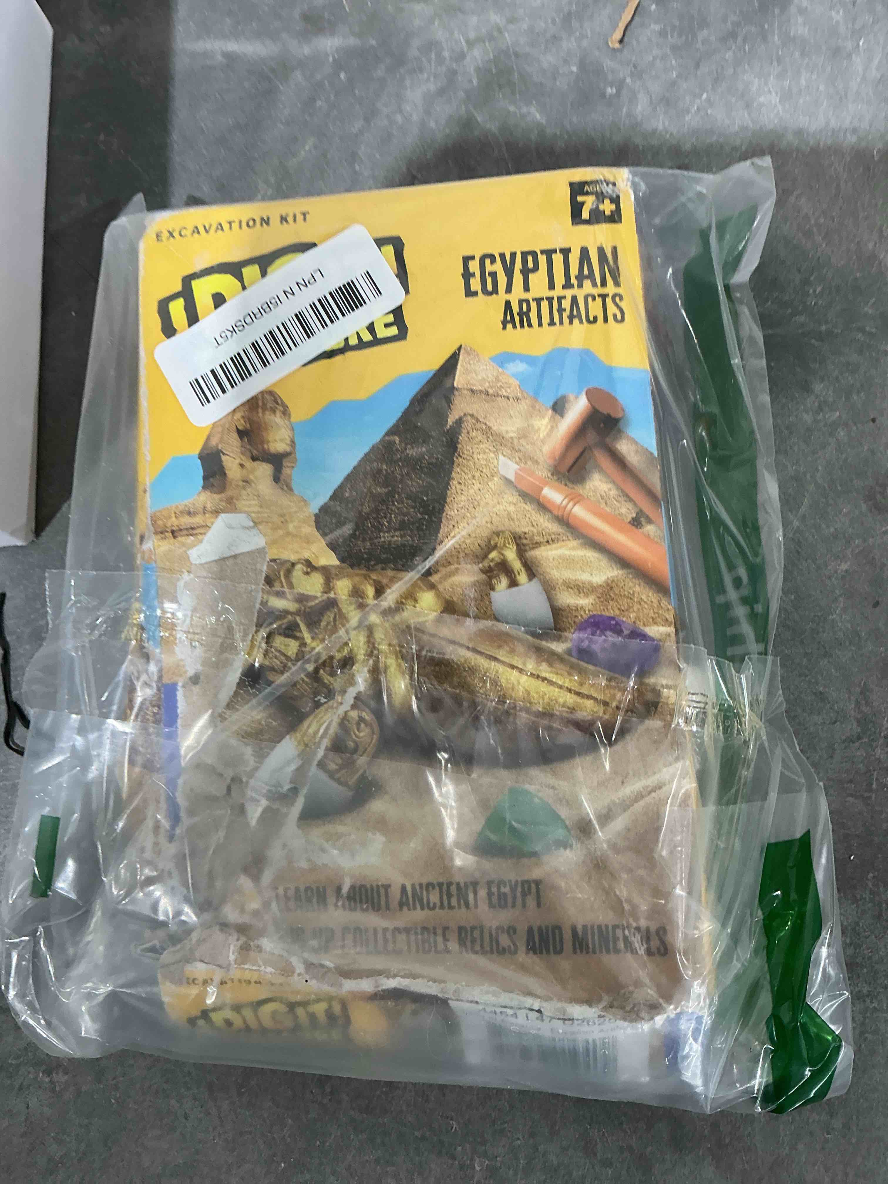 Condition photo showing Good Condition for Thames & Kosmos I Dig It! Treasure – Egyptian Artifacts Excavation Kit | Explore Archaeology, Ancient Egypt & Hieroglyphics | Dig Out Collectible Relics & Minerals | Safe, Fun Educational Activity