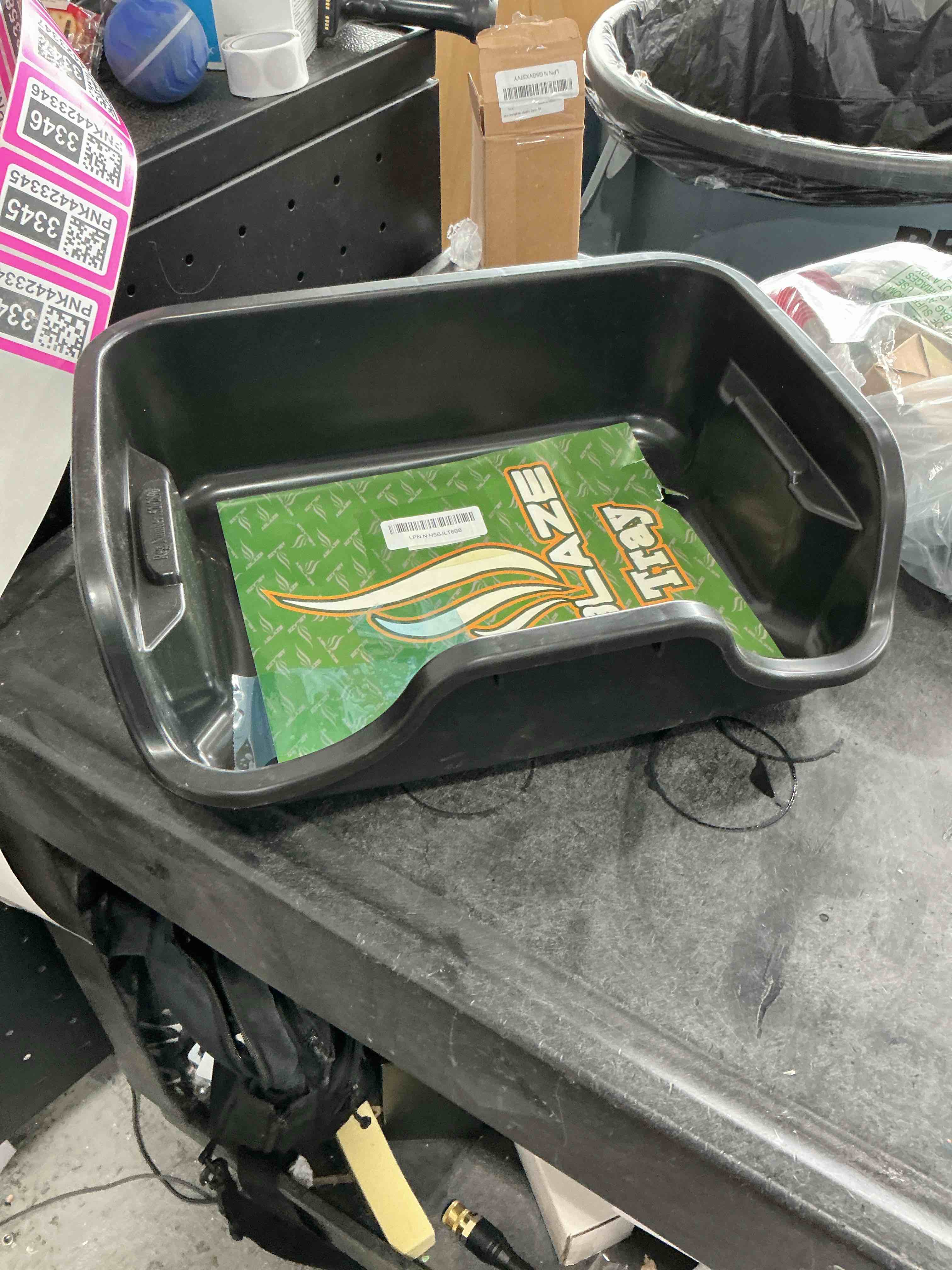 Condition photo showing As Is for Ablaze Tray with Replaceable 150 Micron Screen