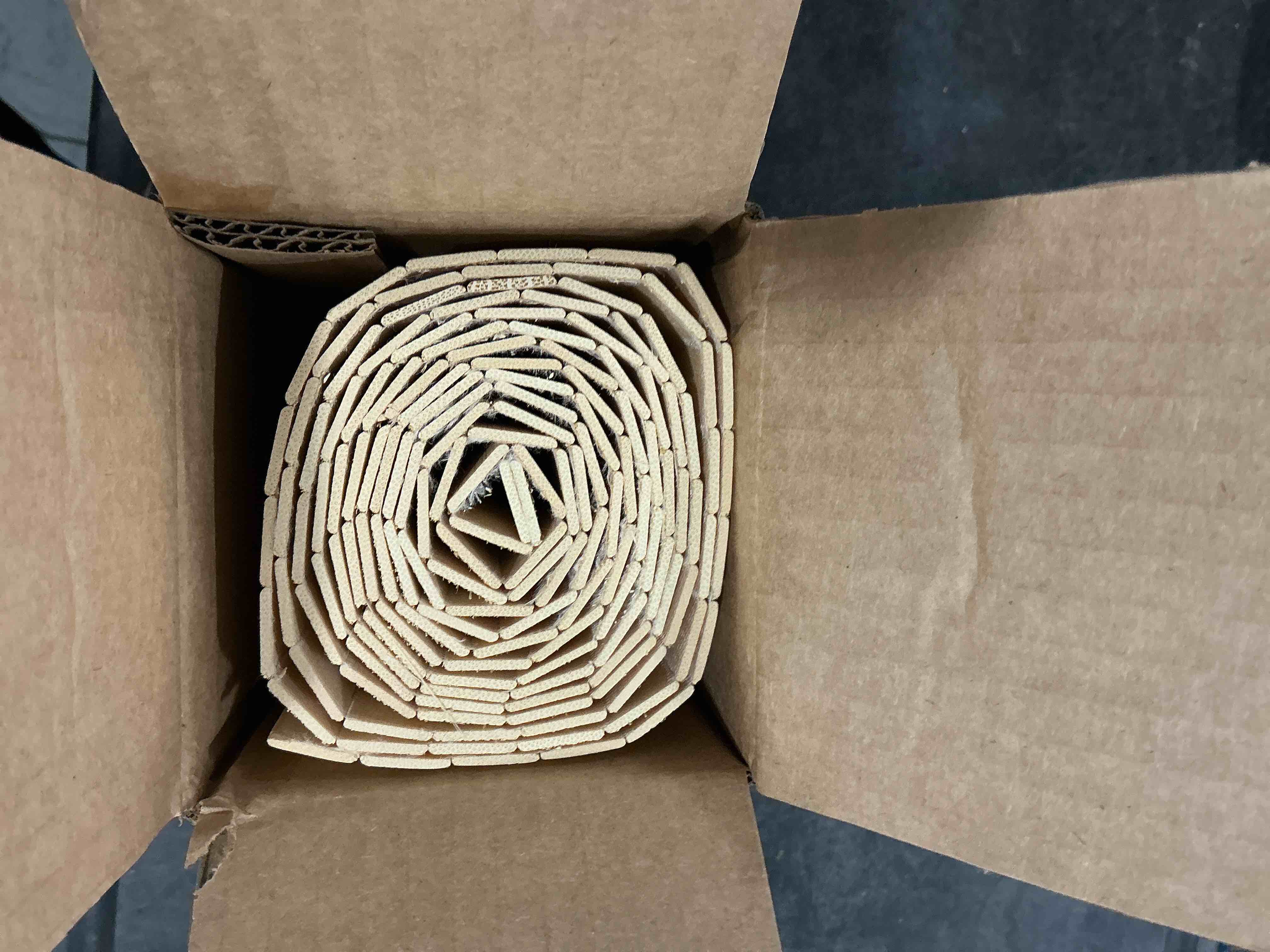 Condition photo showing Good Condition for Art3d Natural Bamboo Wall Panel for Interior Wall Decor, Renewable Pole Wrap Wainscoting Paneling for Wall Ceiling Furniture Cabinet Office, 12 x 96 Inch - Raw 1-12" x 96" Raw