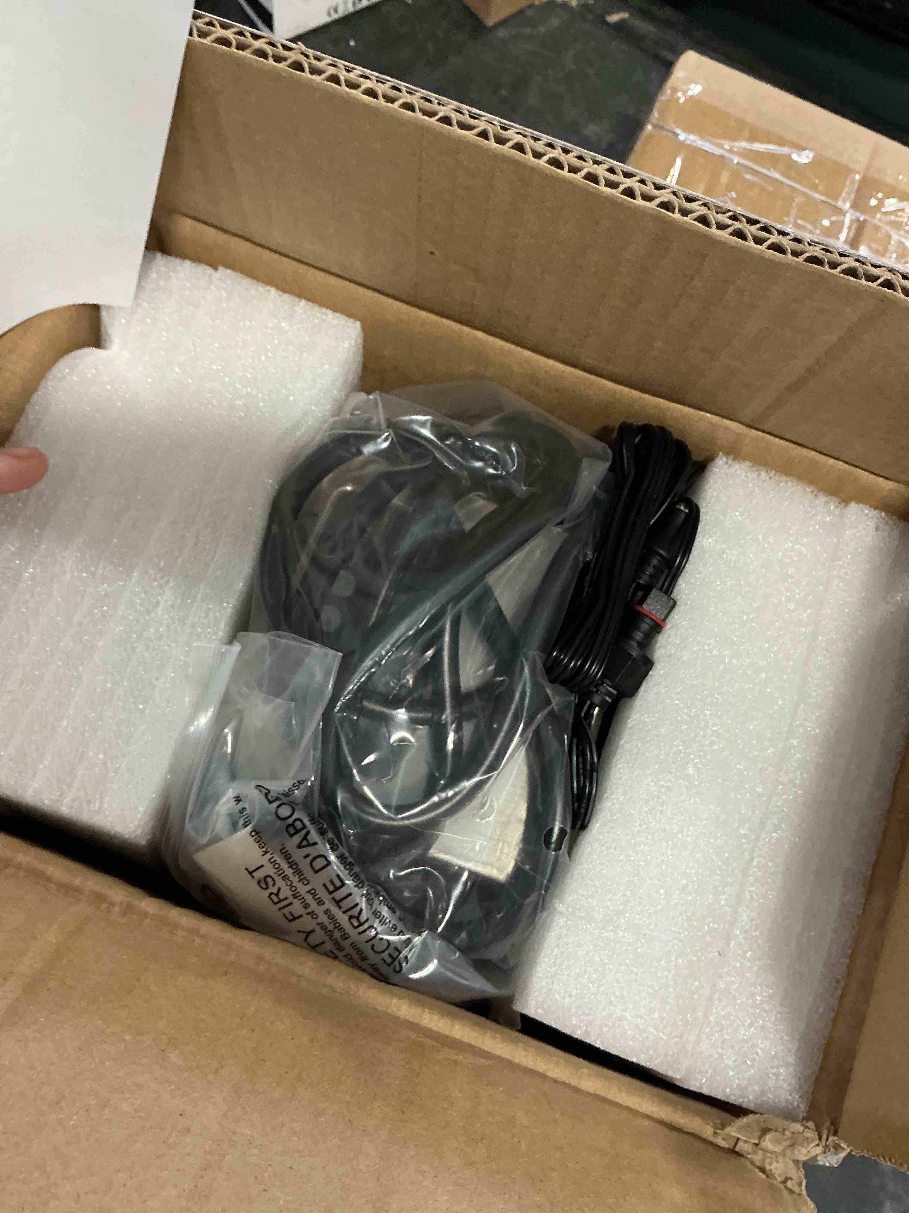 Condition photo showing Good Condition for DEWENWILS 150W Low Voltage Landscape Transformer, Outdoor Low Voltage Transformers with Photocell Sensor & Timer, 120V AC to 12V/15V AC Waterproof, Landscape Lighting Transformer for LED Lighting Stainless steel-150W