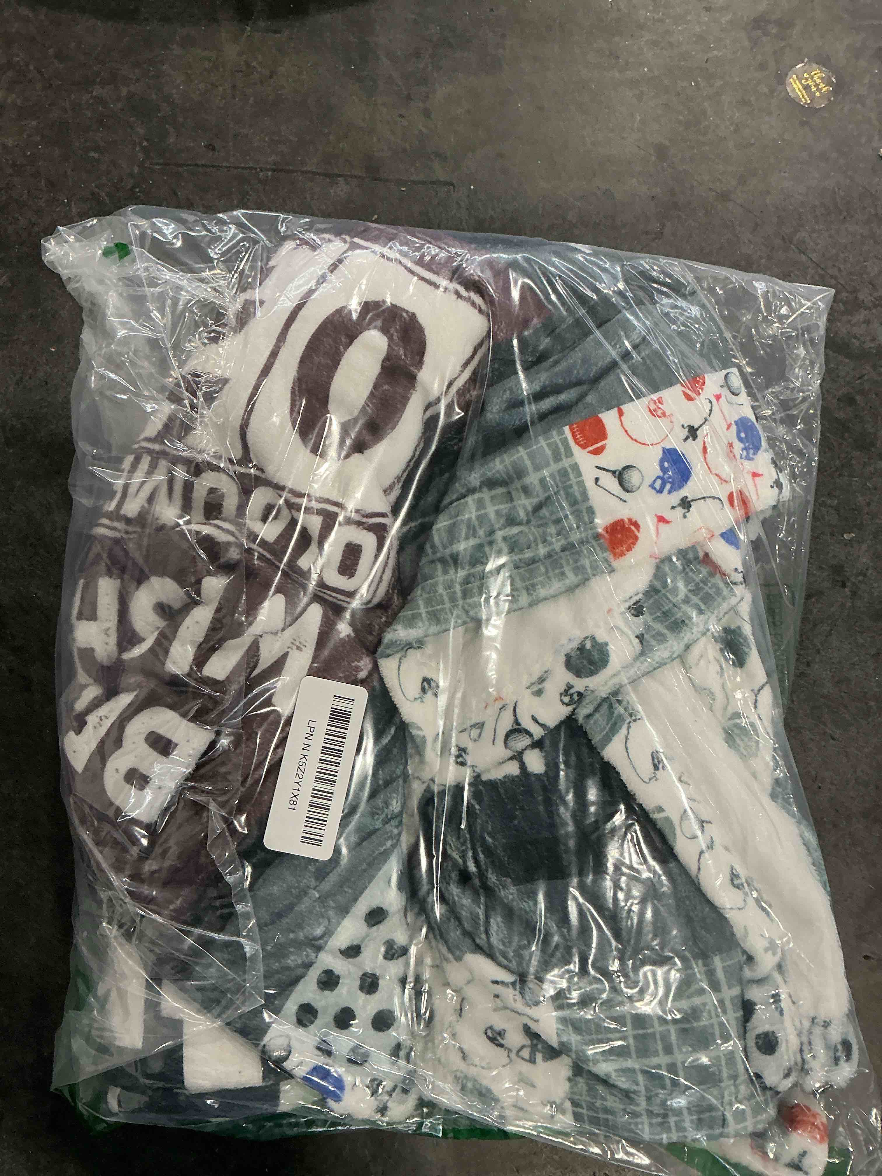 Condition photo showing As Is for 30th Birthday Gifts for Him, Men 1995 Birthday Blanket 60" x 50" - 30 Year Old Birthday Gifts for Men - Gift for 30 Year Old Man, Son - Gift for Mens in Their 30s 60" x 50" Gray-30th