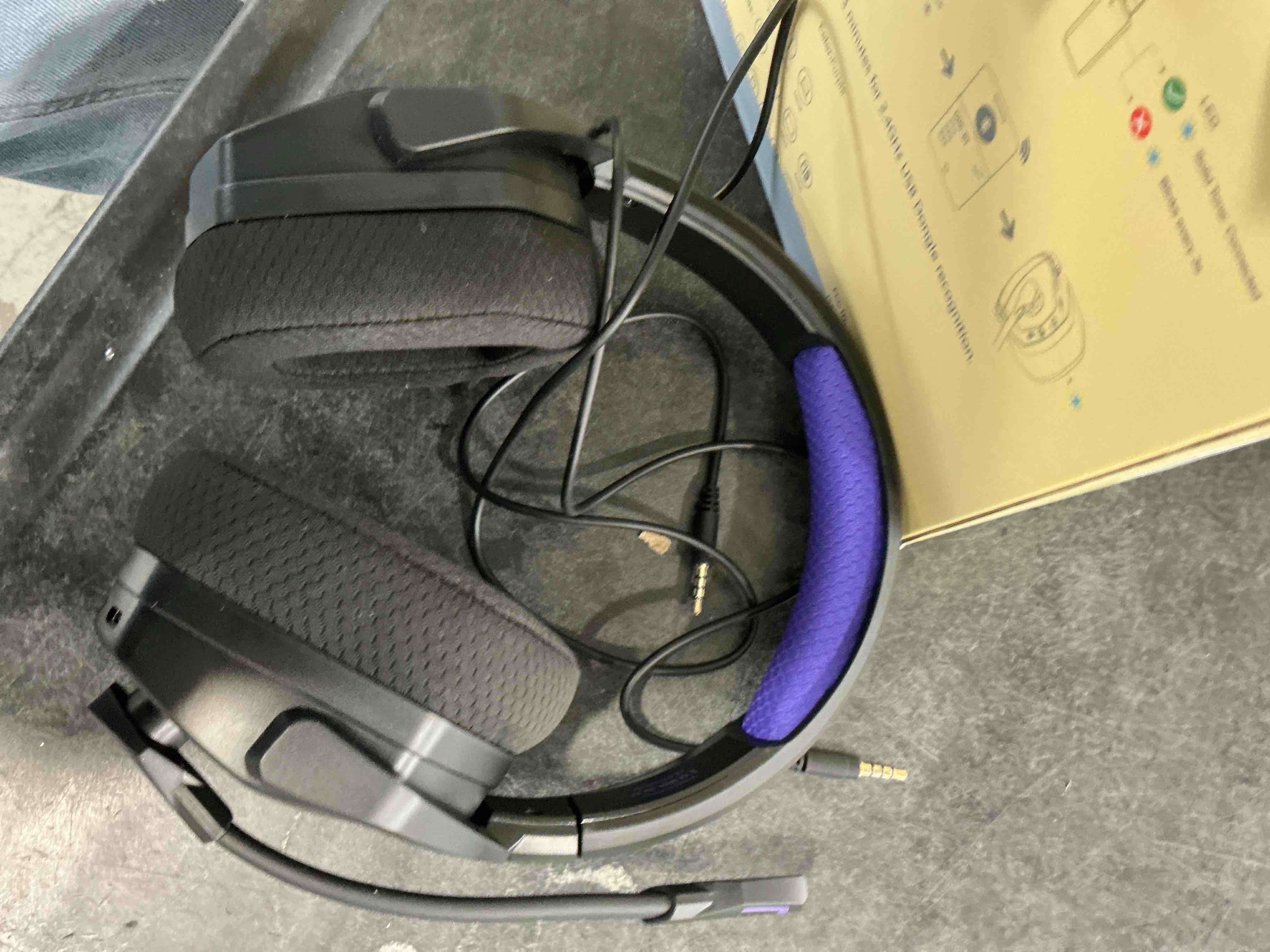 Condition photo showing Good Condition for NUBWO Wireless Gaming Headset with Mic for Ps5 Ps4 PC, Zero Interference, 100-Hour Battery All-Day Play, 23ms Sync? for Fortnite & Call of Duty/FPS Gamers, Triple Mode All Devices Compatible - Purple
