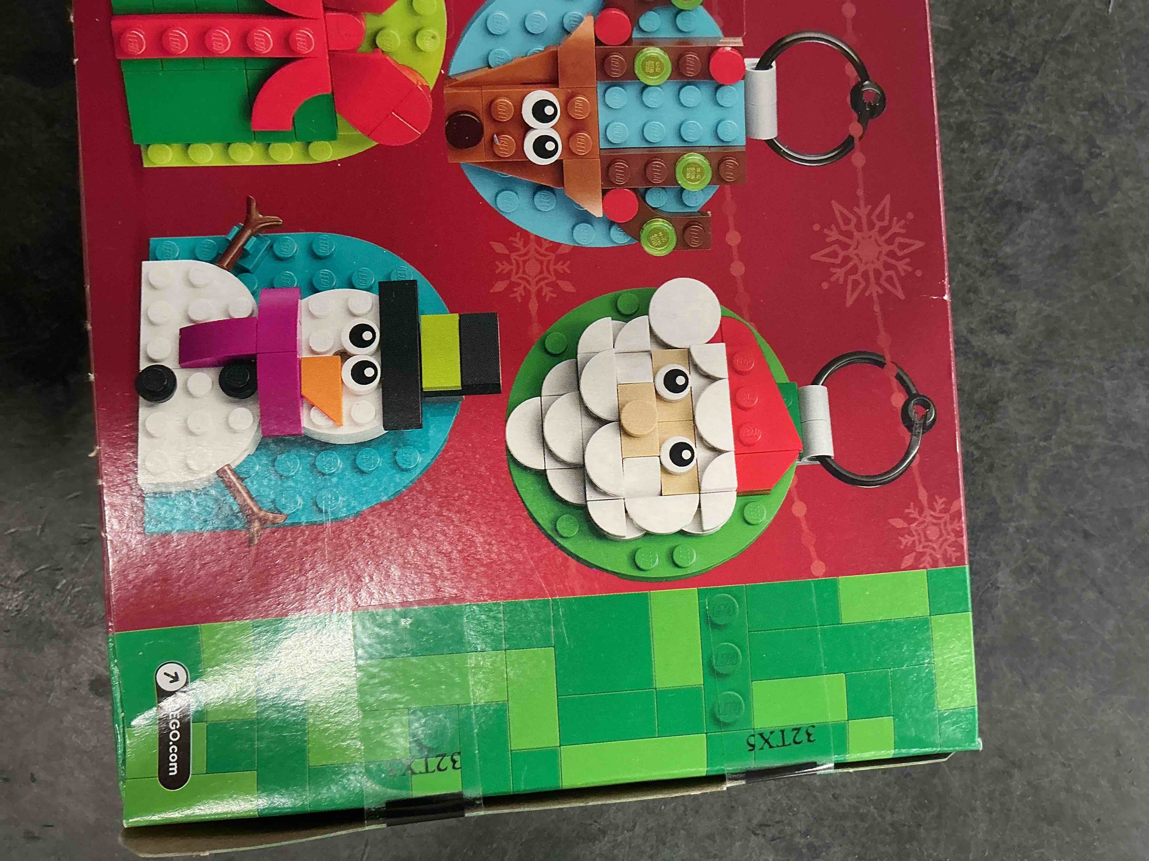 Condition photo showing Good Condition for LEGO Christmas Ornament Selection Building Toys - Holiday Crafts for Family, Kids, Boys & Girls, Ages 6+ - Hanging Christmas Decorations for Tree - 40744