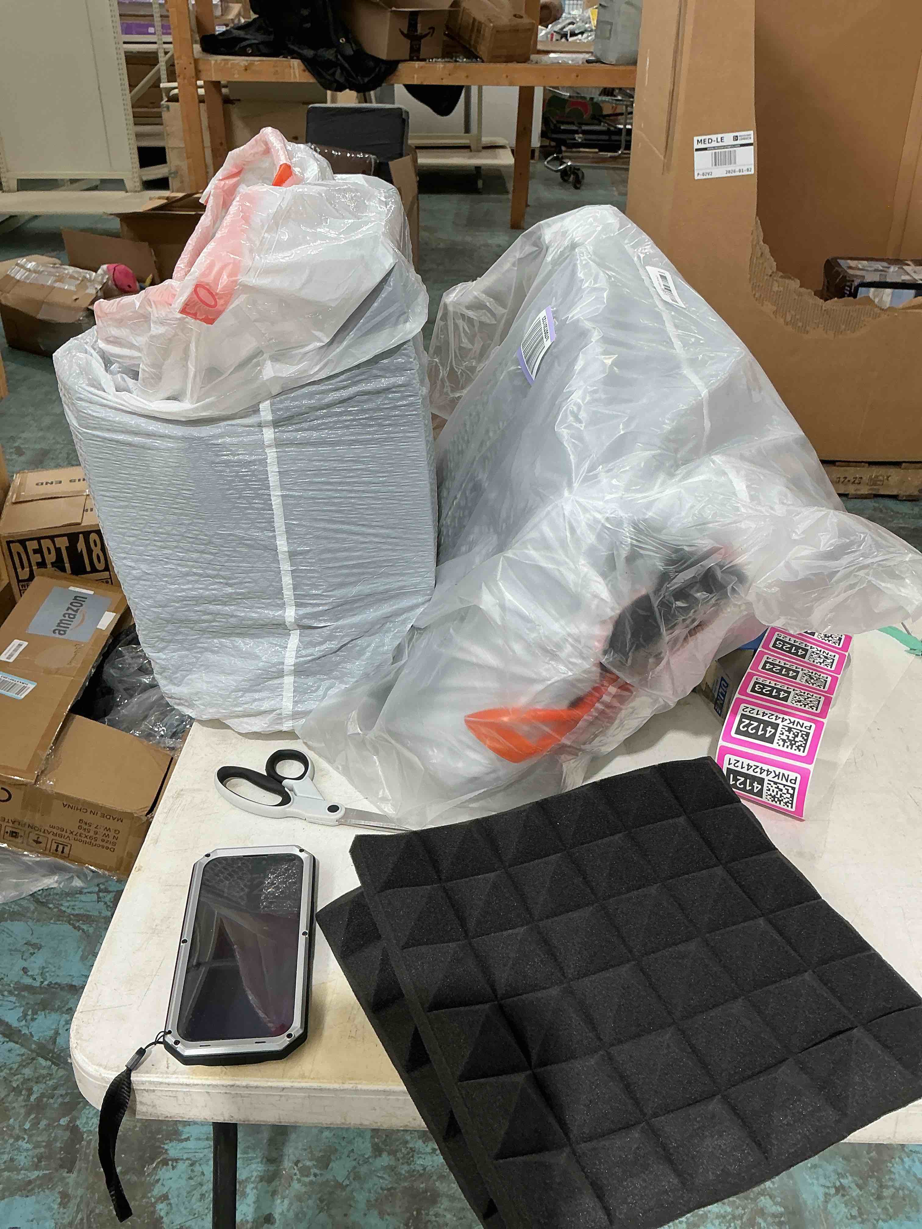 24 Pack-12 x 12 x 2 Inches Pyramid Designed Acoustic Foam Panels, Sound Proof Foam Panels Black, High Density and Fire Resistant Acoustic Panels, Sound Panels, Studio Foam for Wall and Ceiling