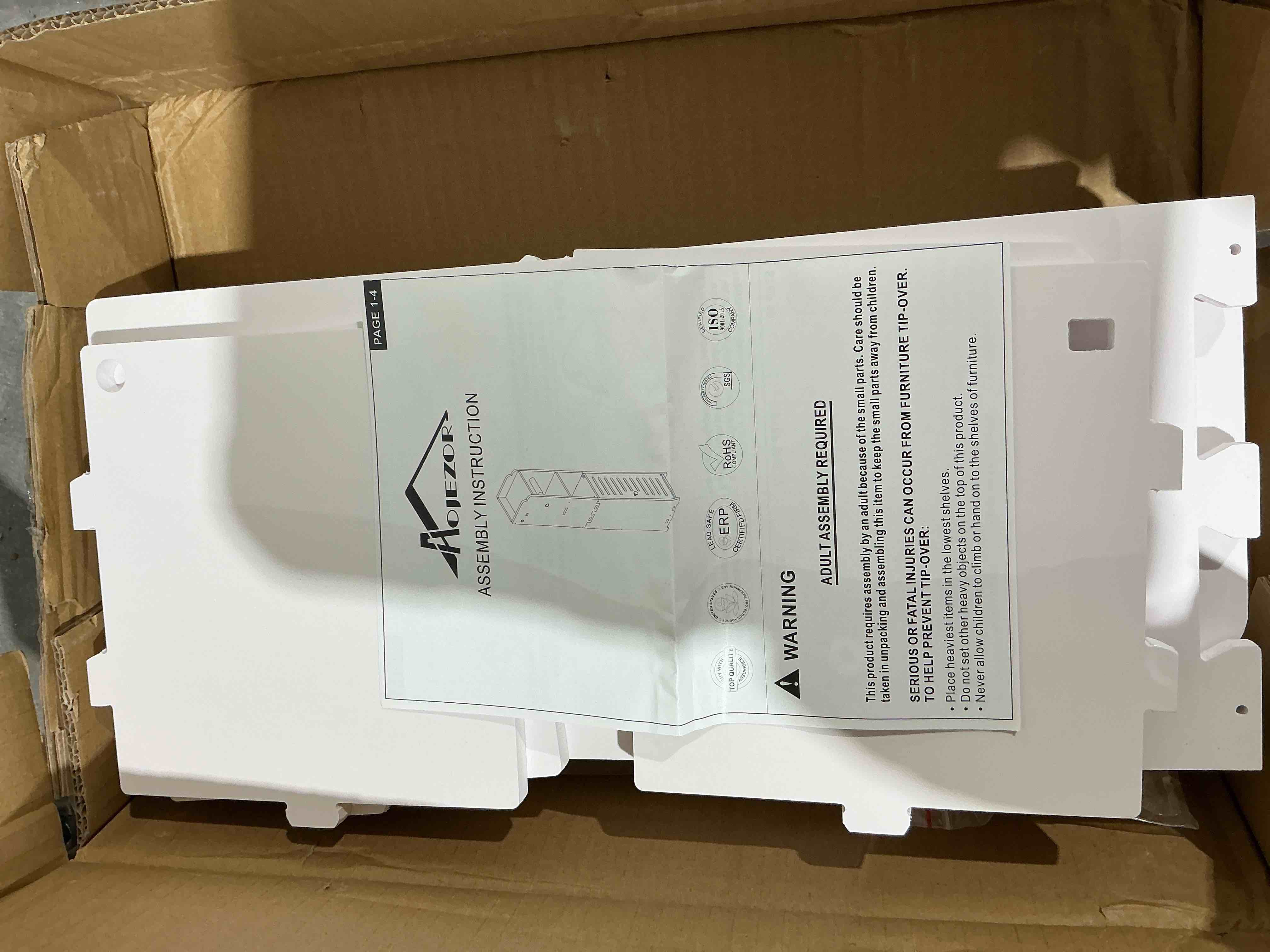 AOJEZOR Toilet Paper Holder Stand: Bathroom Storage Cabinet Beside Toilet for Small Space Bathroom with Toilet Roll Holder - White