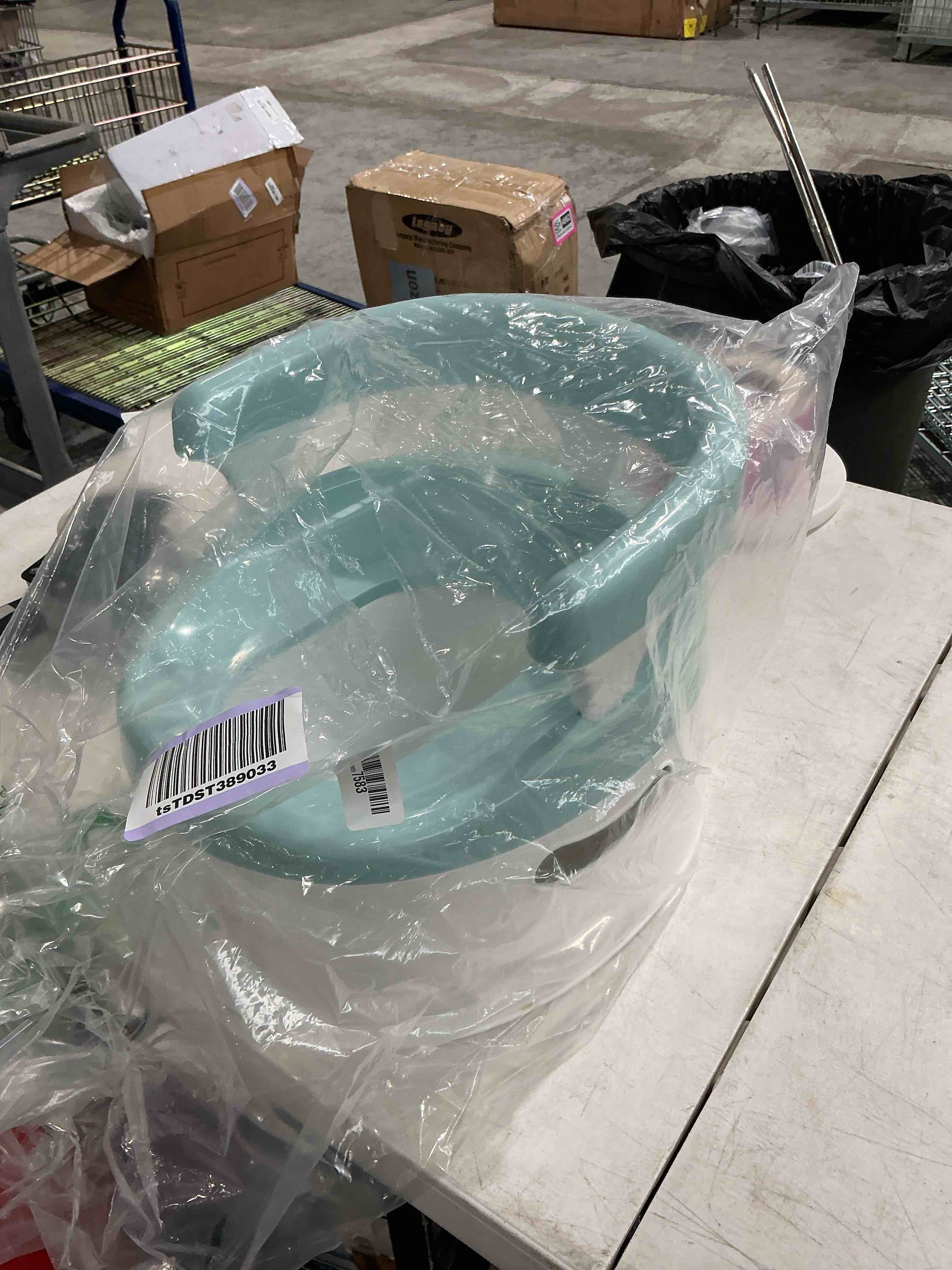 Child Potty Training Chair for Boys and Girls, Handles & Splash Guard - Comfortable Seat for Toddler - Jool Baby (Aqua)