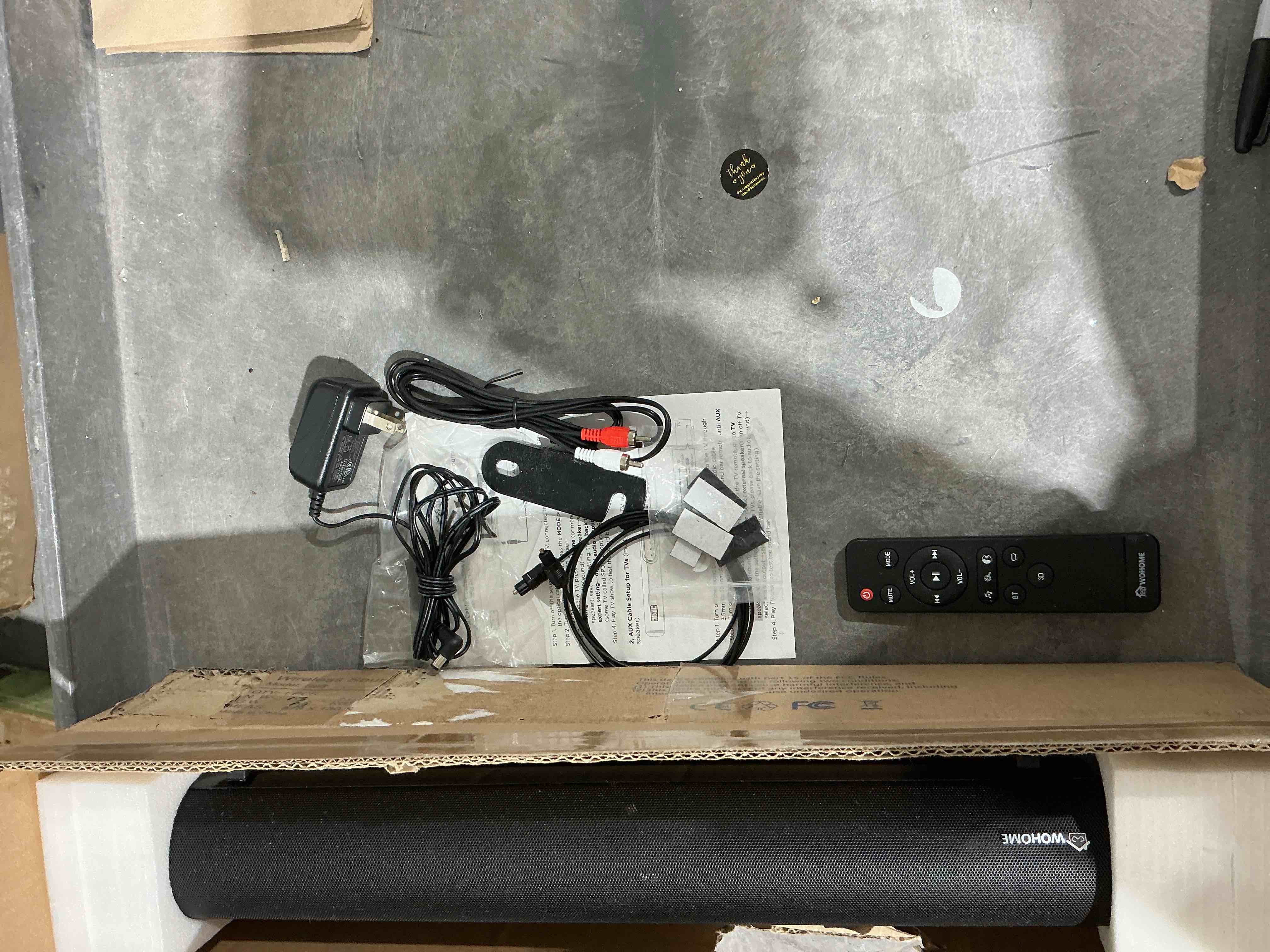 WoHome S88 Sound Bar for 4K & HD & Smart TV