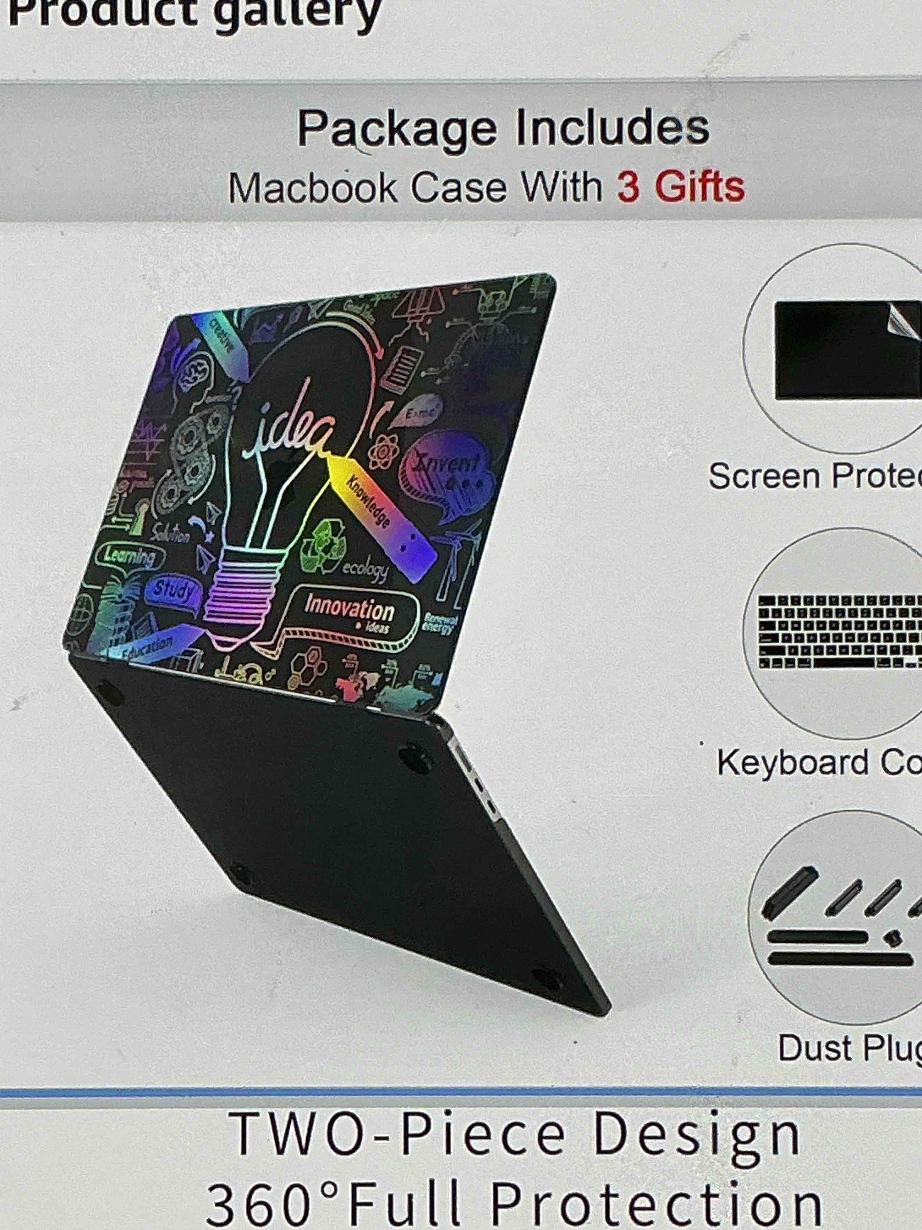 Batianda for New MacBook Air 13.6 inch Case with M4 M3 M2 Chip 2025 2024 2022 Release Model A3240/A2681/A3113 Designed Protective Plastic Hardshell