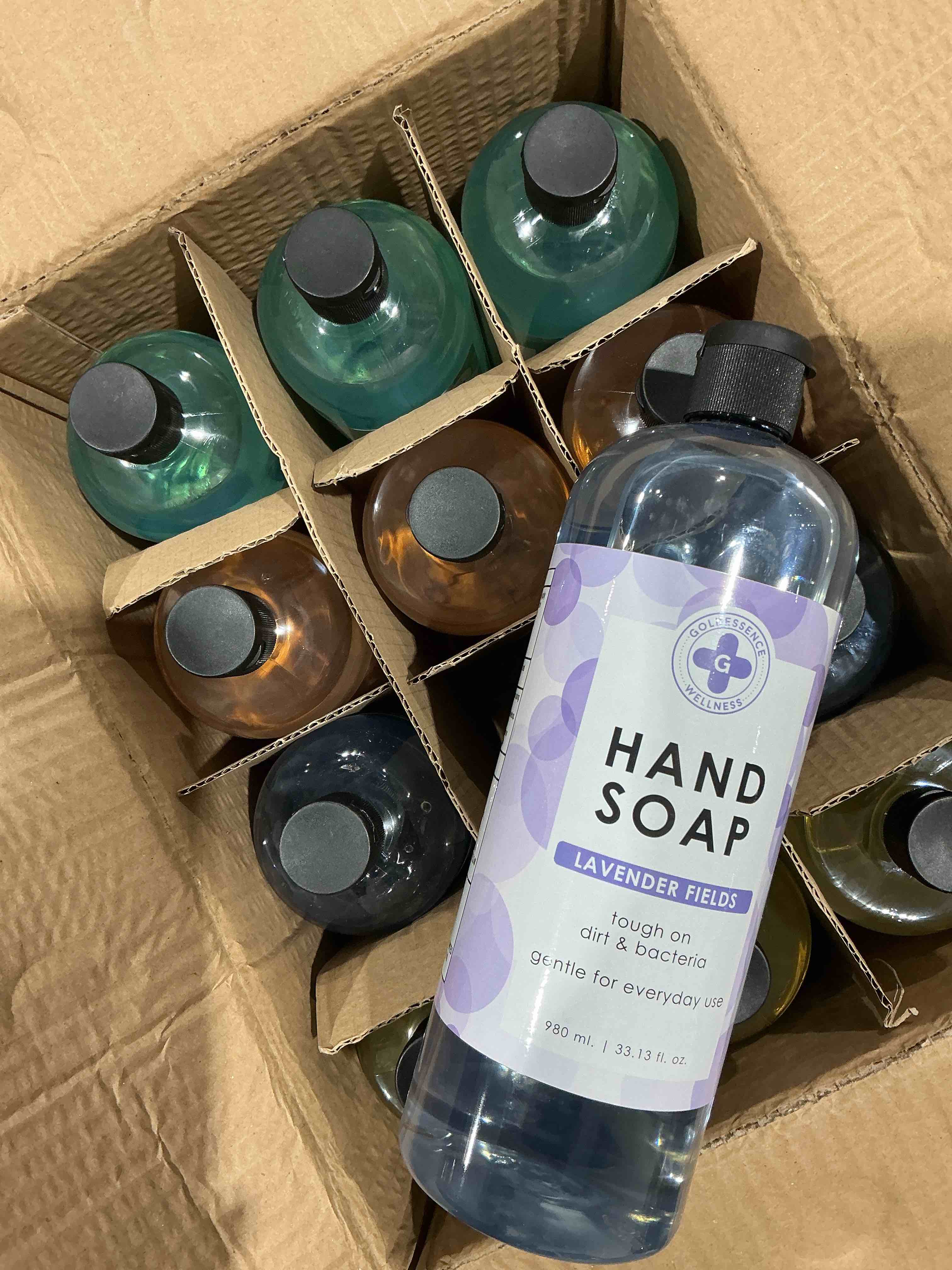 GOLDEN ESSENCE 12 pack soap