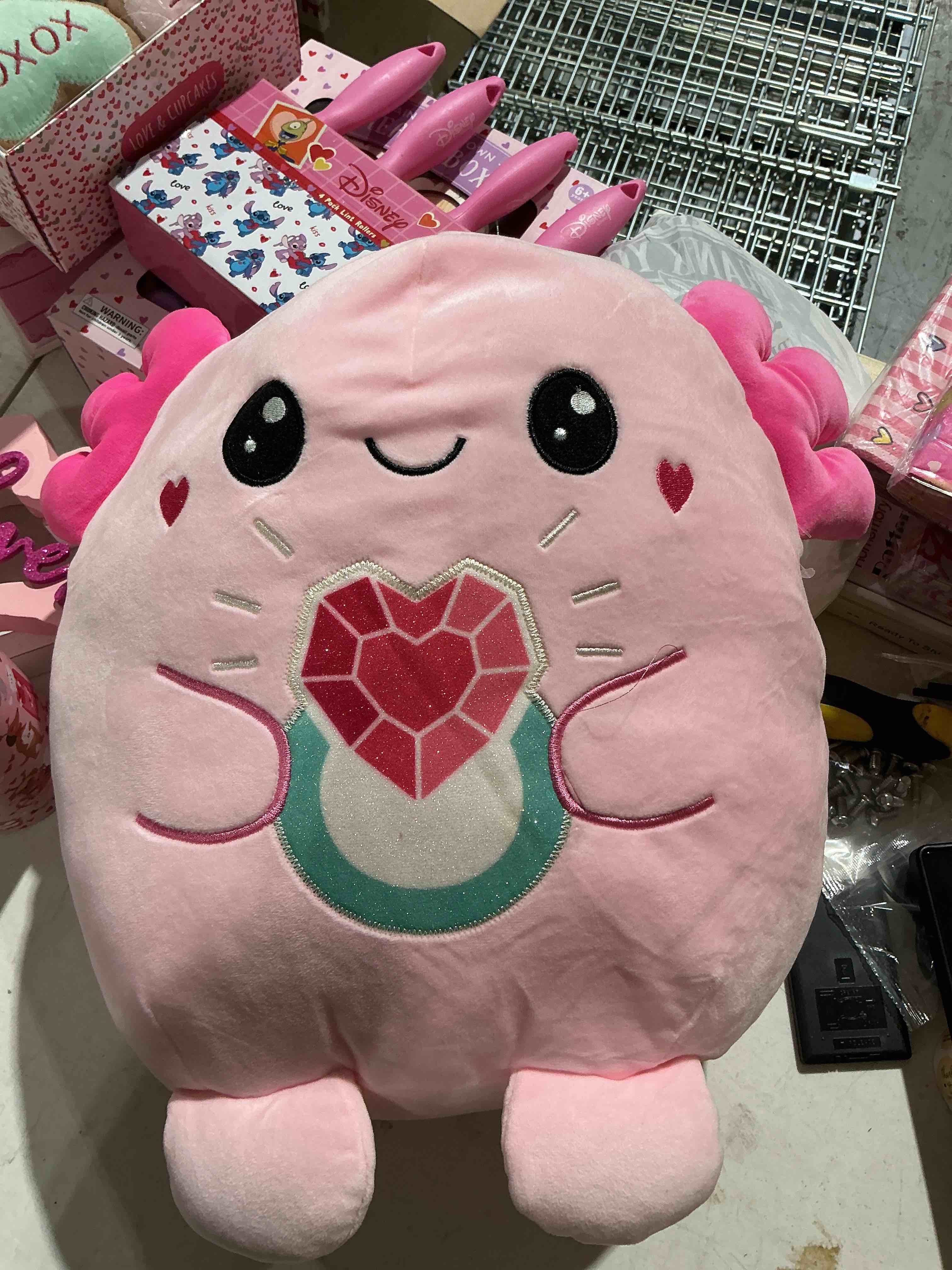 smoochy pals, valentines axolot