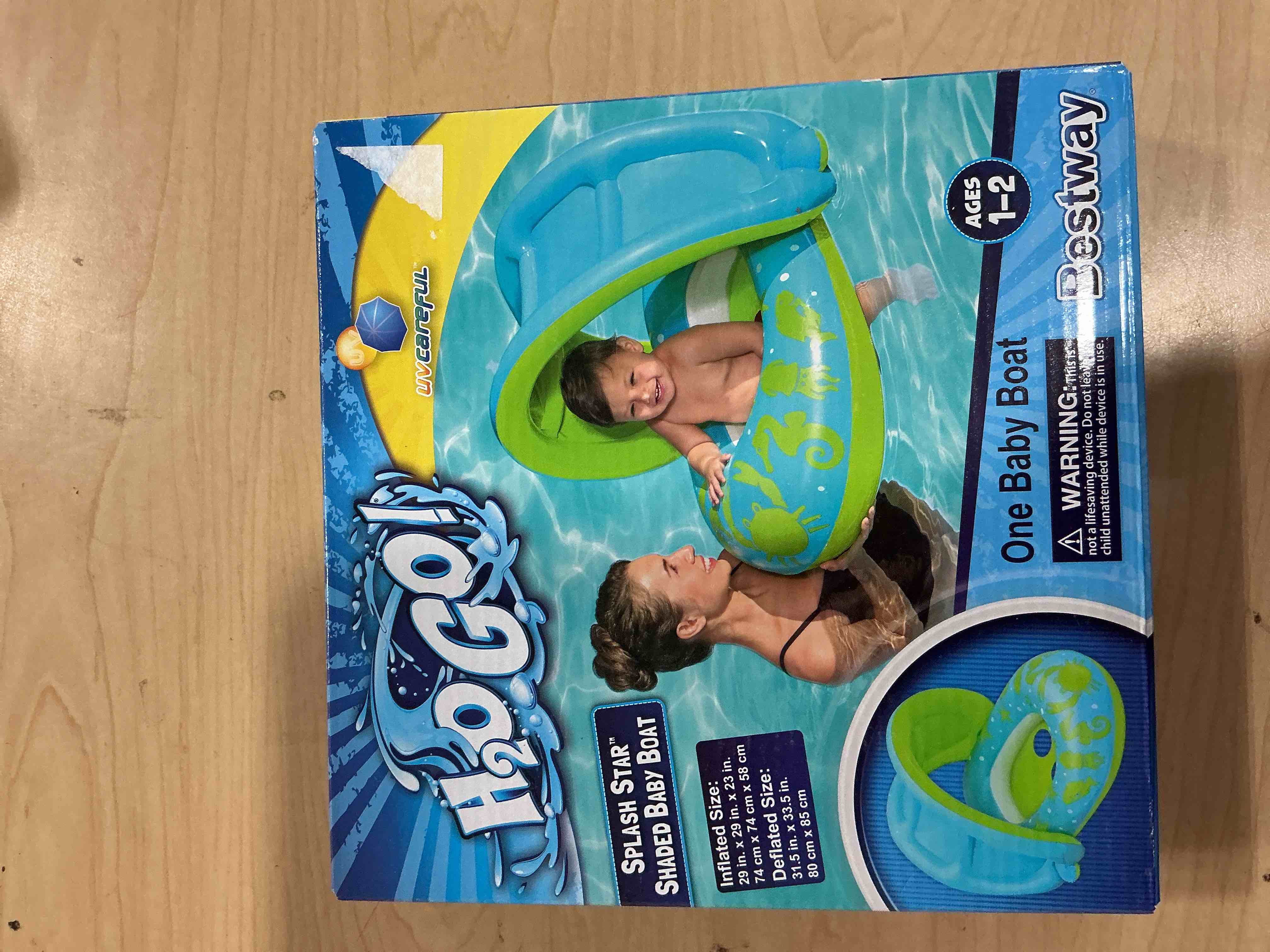 Condition photo showing New/Like New for mor - inflatable boat with coverage