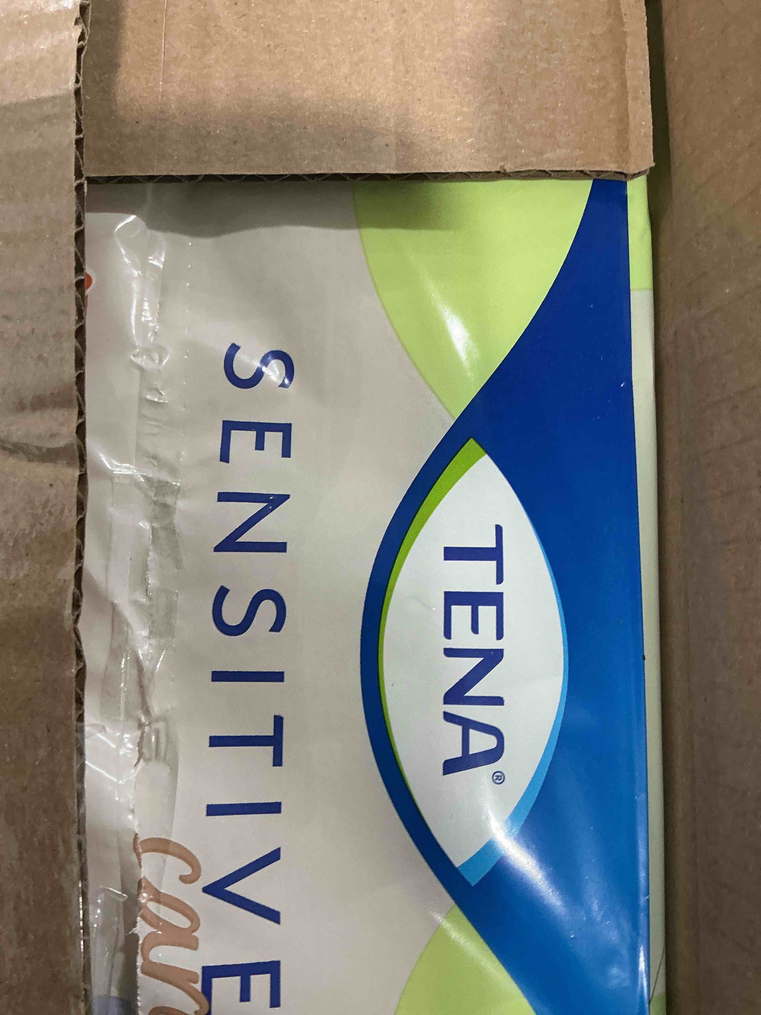 Condition photo showing New/Like New for tena sensitive care incontinence pads for women, bladder control & postpartum, ultimate absorbency, regular length, 52 count regular 52