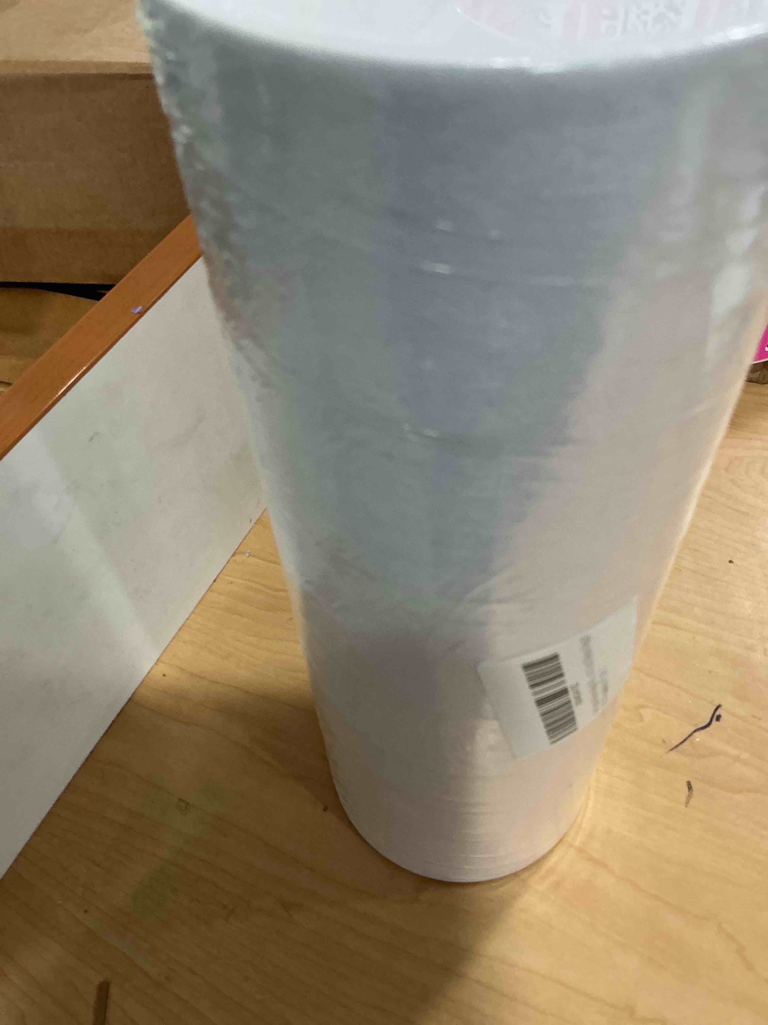 Condition photo showing New/Like New for new upgraded heavy weight white iron-on non-woven fusible interfacing 11.8" x 30.6 yards non-woven interfacing iron on polyester single-sided interfacing for crafts supplies (medium weight)