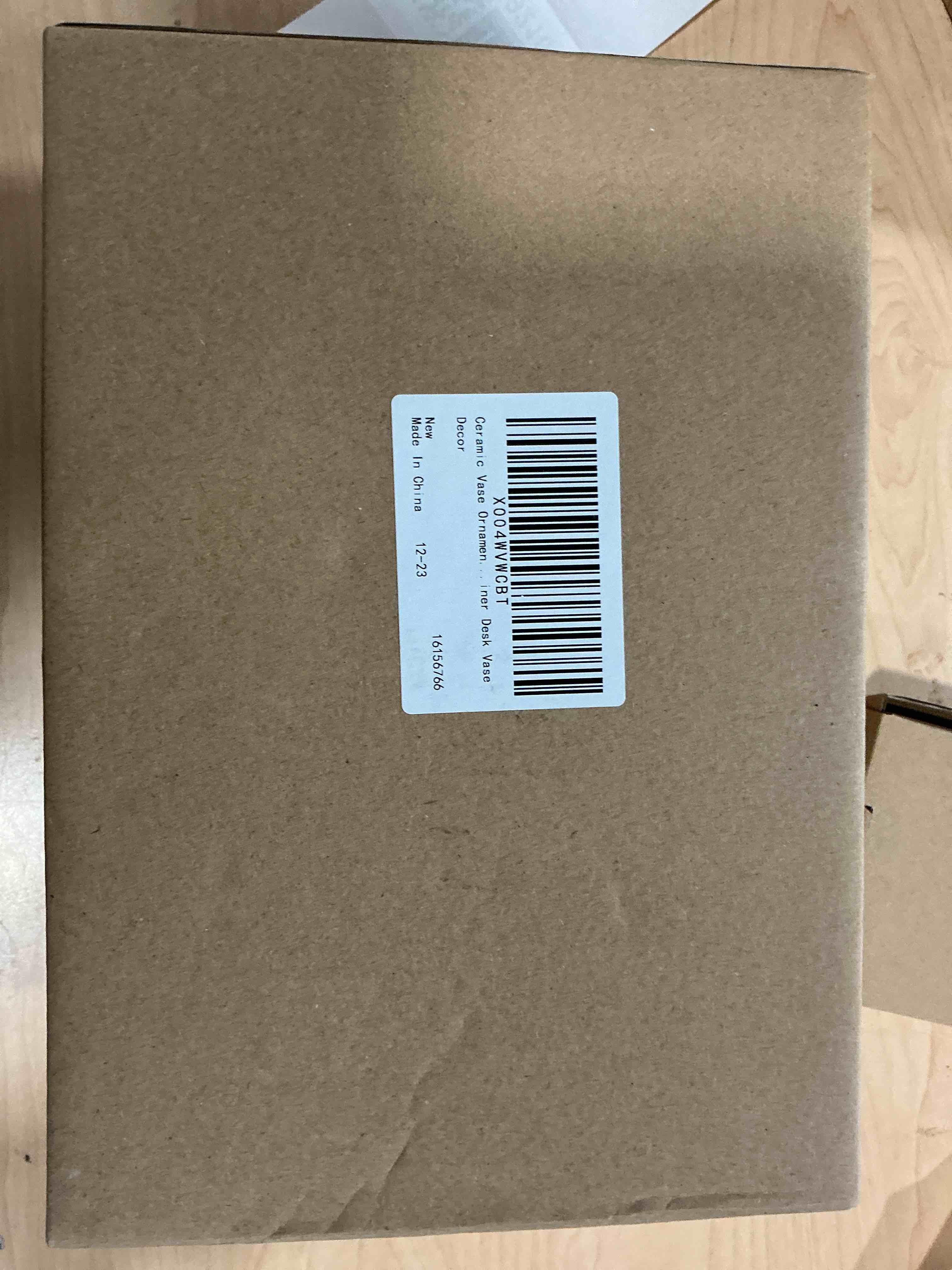 Condition photo showing New/Like New for veemoon small blue and white vase chinese porcelain vase chinoiserie table decoration decorative ceramic flower arrangement container oriental art for home office centerpiece table decor (5 inch)