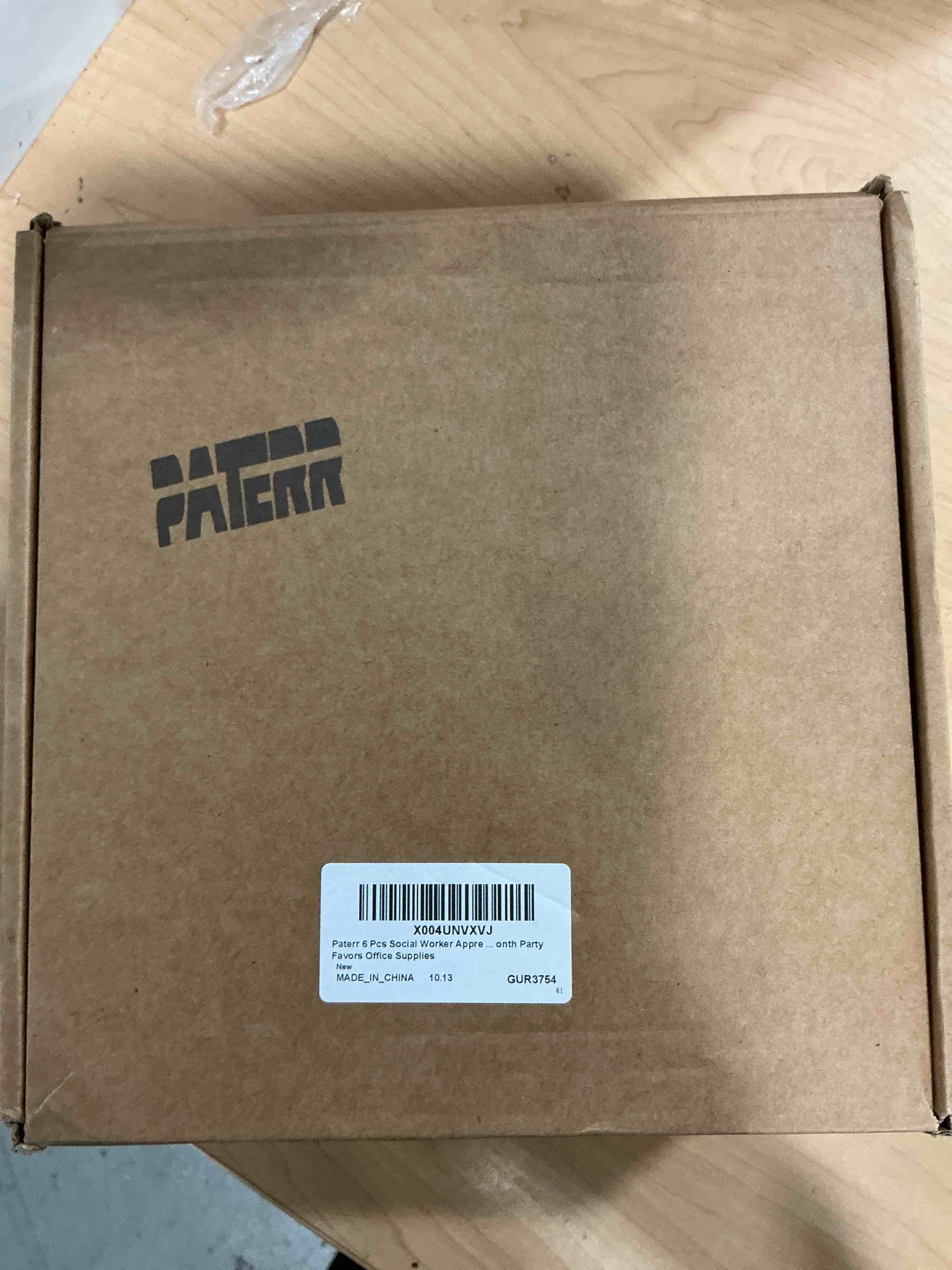 Condition photo showing New/Like New for paterr 6 pcs social worker appreciation gift canvas tote bags bulk thank you bags with zipper office supplies coworker gifts for msw volunteer students teacher nurse party favors