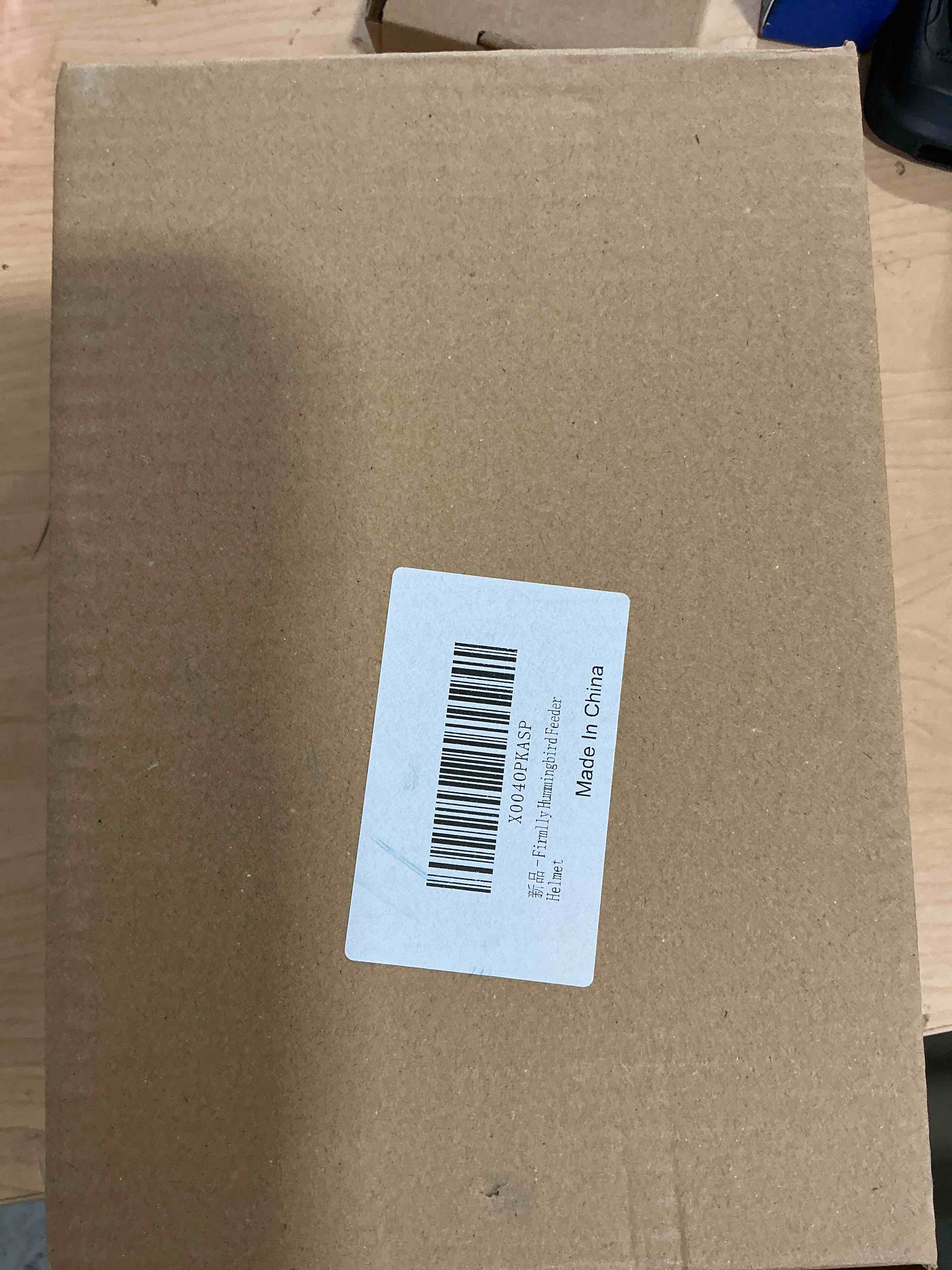 Condition photo showing New/Like New for hummingbird feeder helmet | hands-free bird feeder for adults | 3 feeding ports design | adjustable headband 18"-24" | lightweight pvc, weather resistant (yellow)