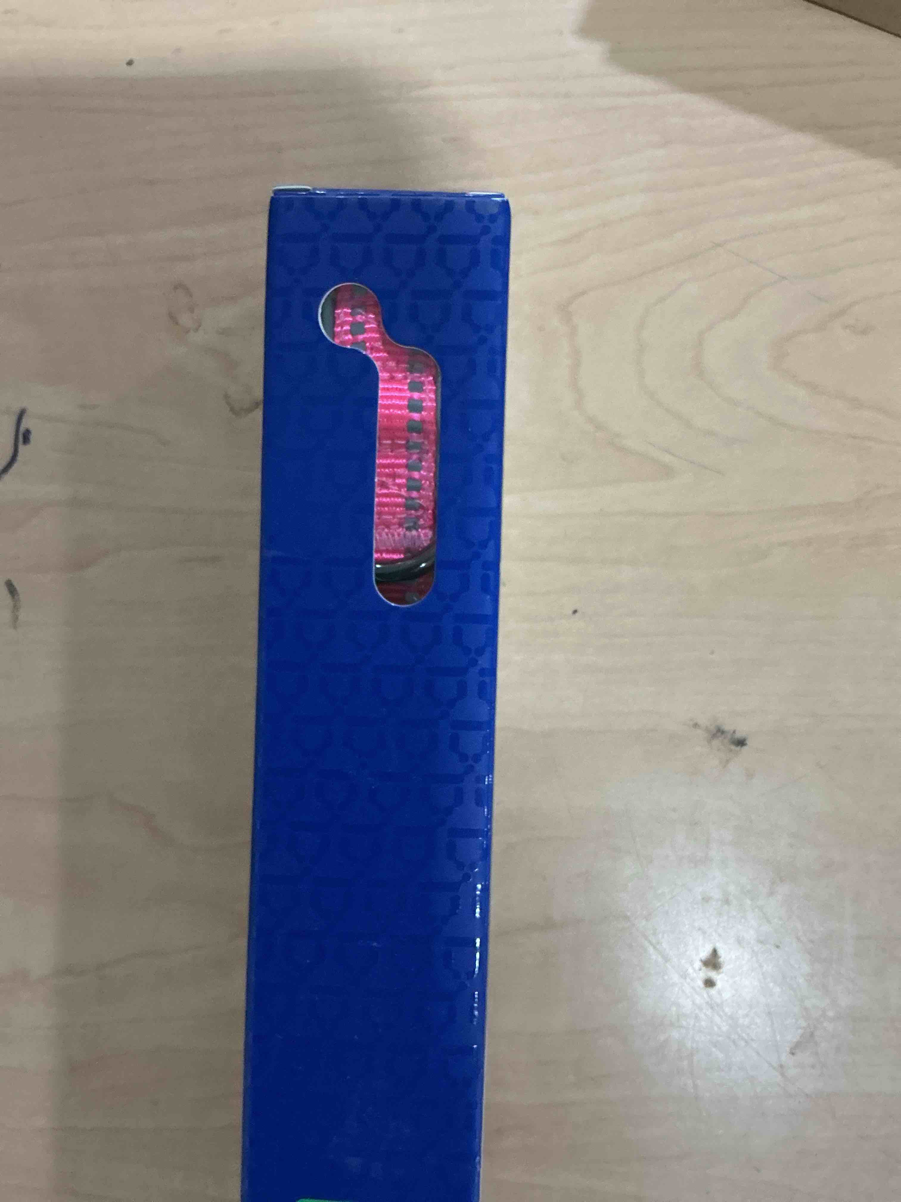 Condition photo showing New/Like New for upgrade airtag dog collar,with ipx8 waterproof airtag holder | reflective ultra-durable | soft padded | lock buckle | heavy duty | fit small medium large dogs?rose1?m(15"?19") rose1 m(15"?19")