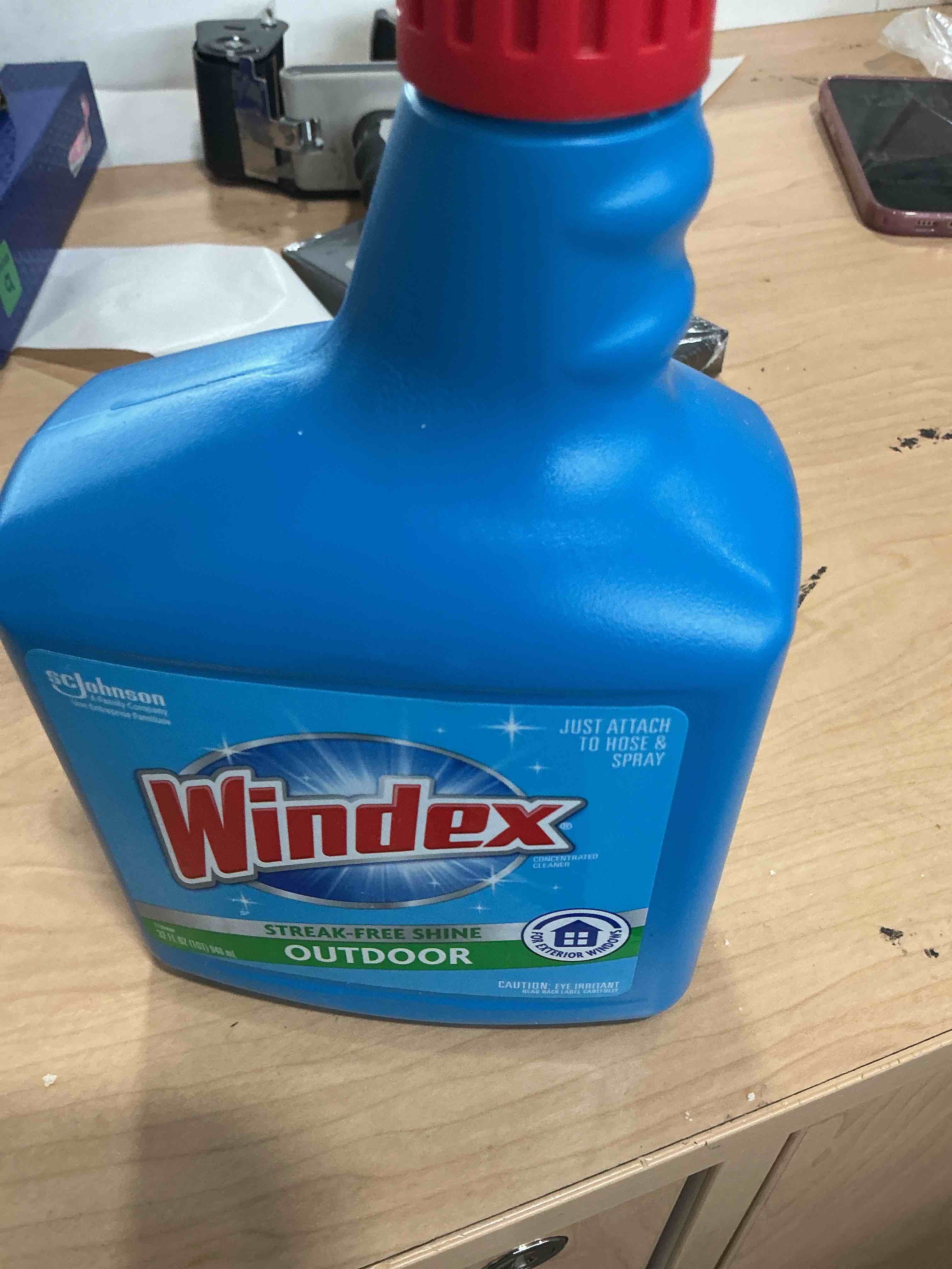 Condition photo showing New/Like New for windex outdoor glass & patio cleaner, 32oz 2pk